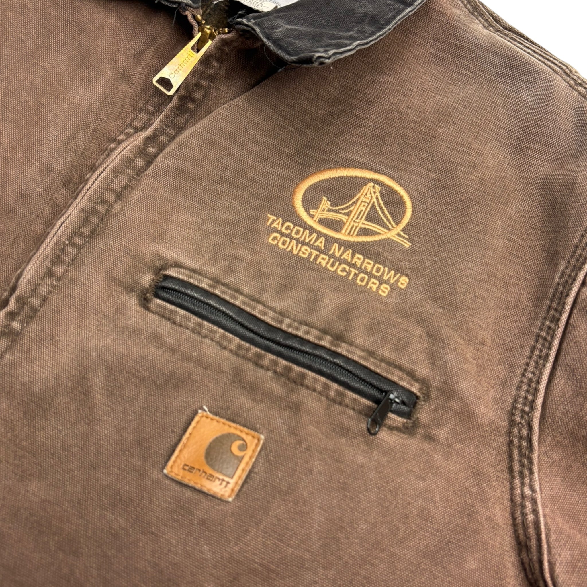 Vintage Carhartt JN7 Jacket Chestnut