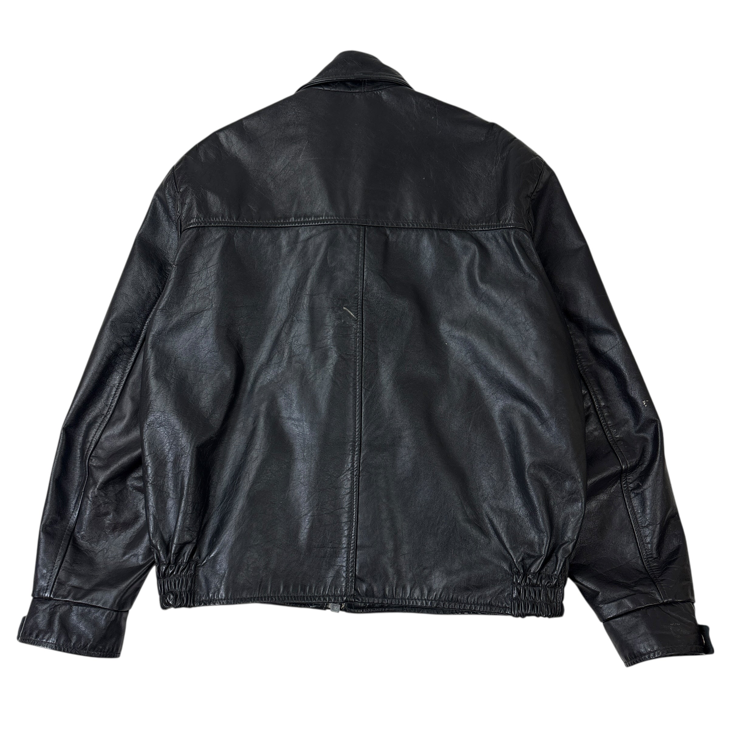 Vintage Legion Leather Jacket Black