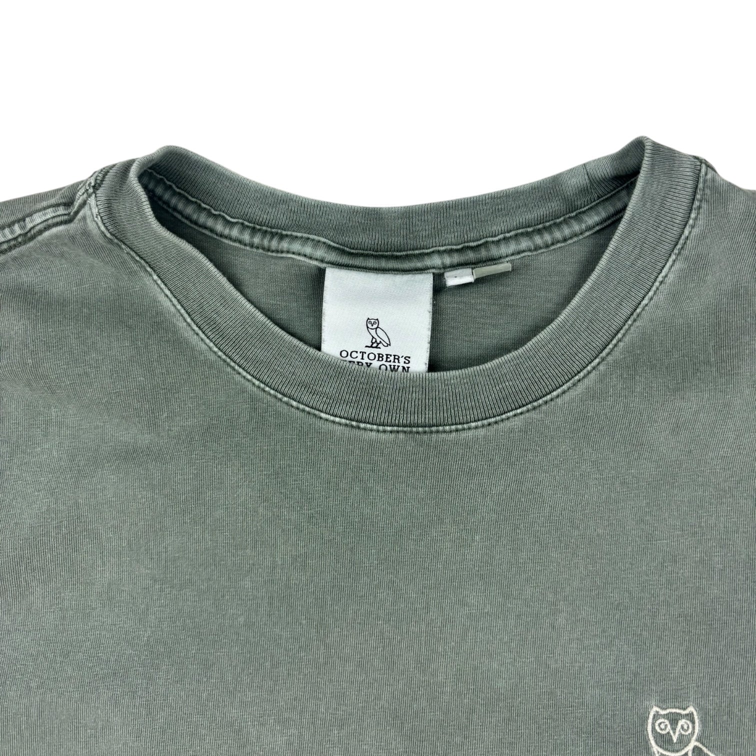 OVO Garment Dyed T-Shirt Green
