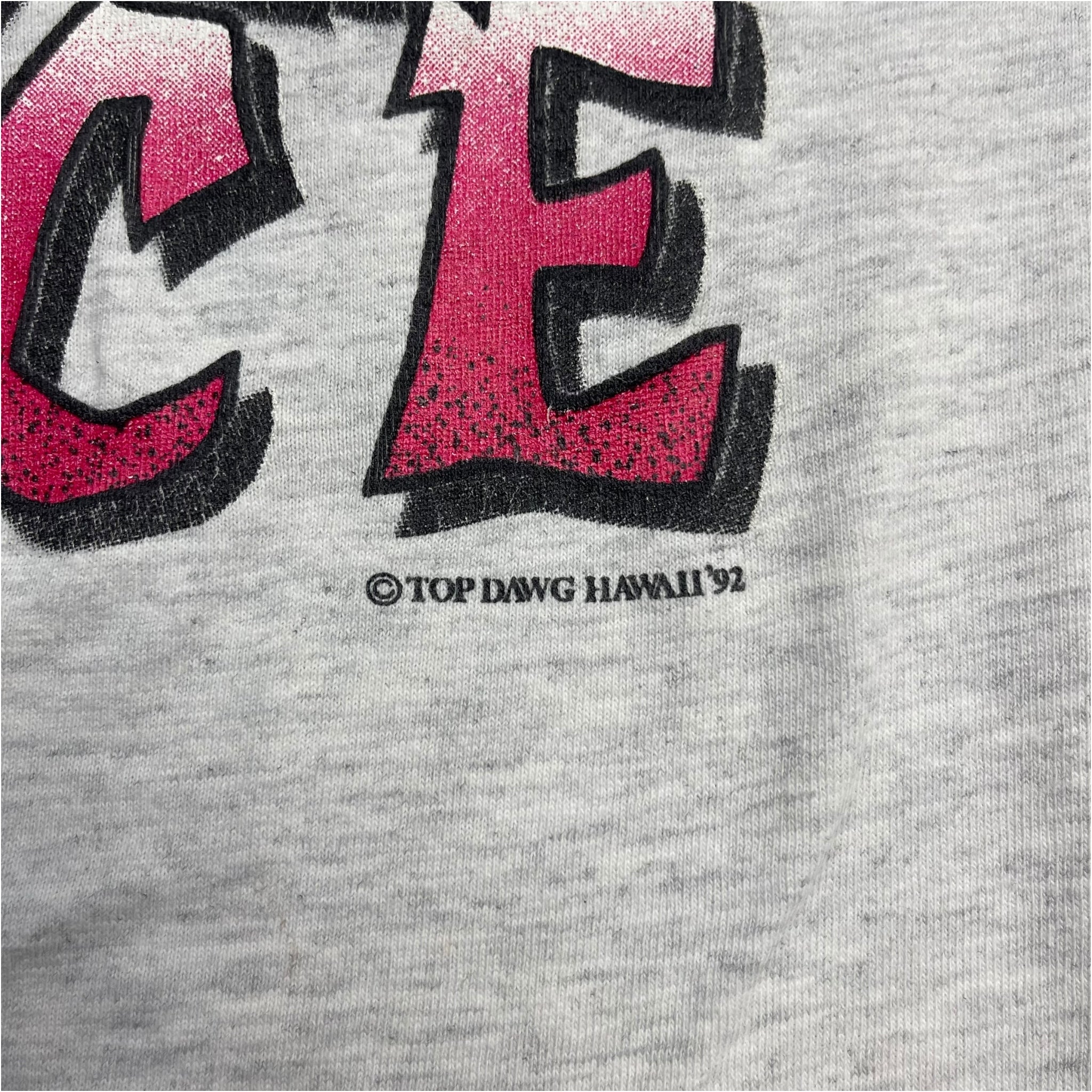 1992 Top Dawg Hawaii "In Your Face" T-Shirt