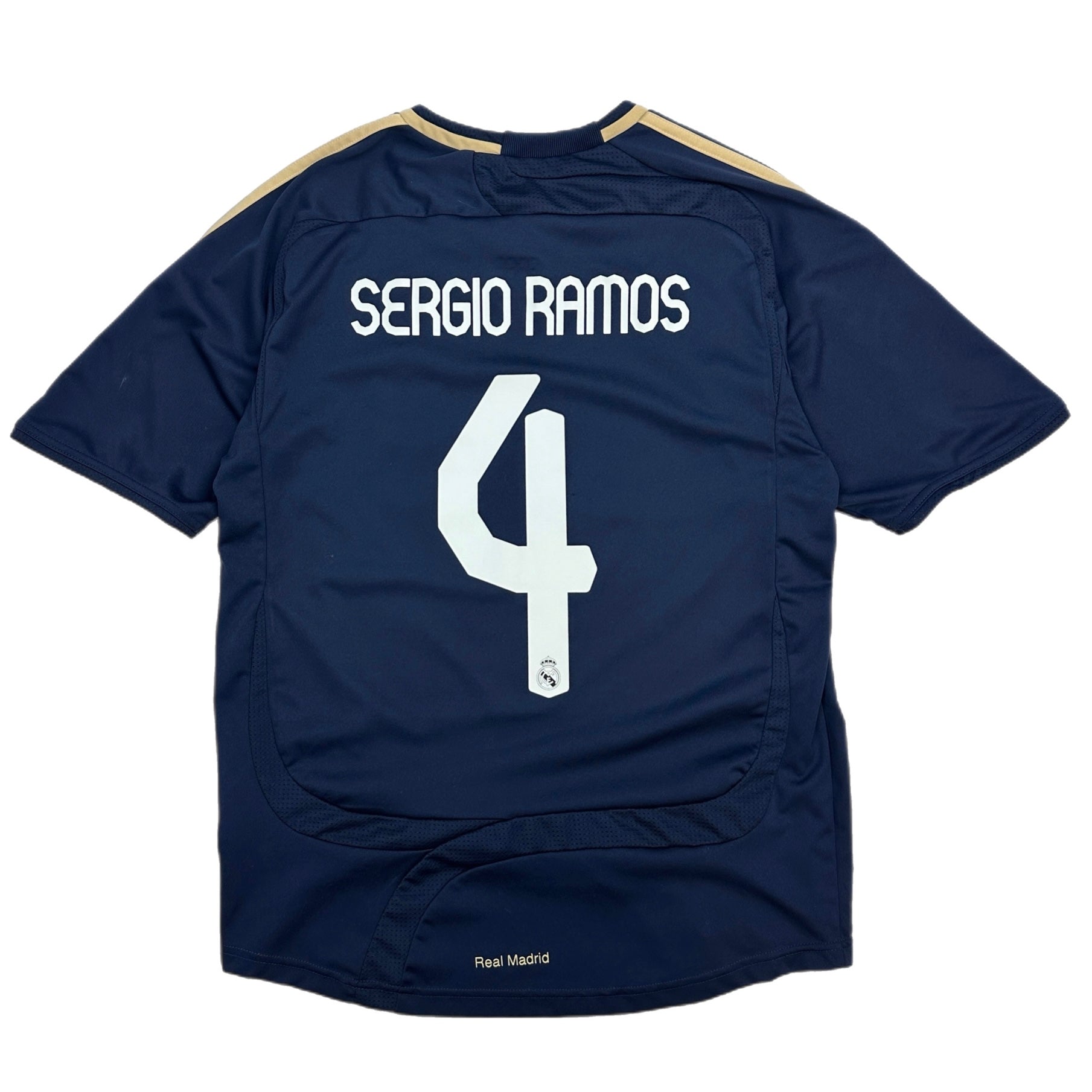 2007/08 Youth Real Madrid Sergio Ramos Away Jersey