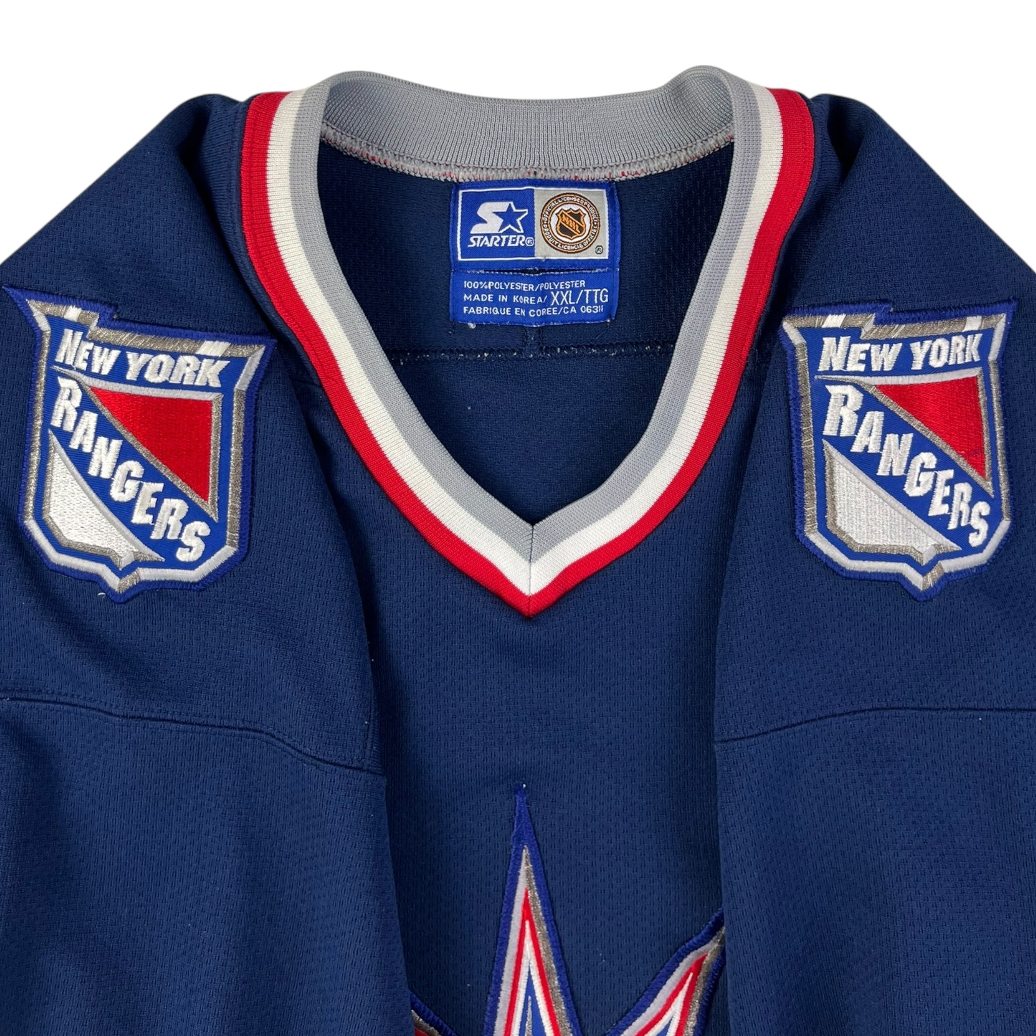 Vintage New York Rangers Starter Liberty Head Jersey
