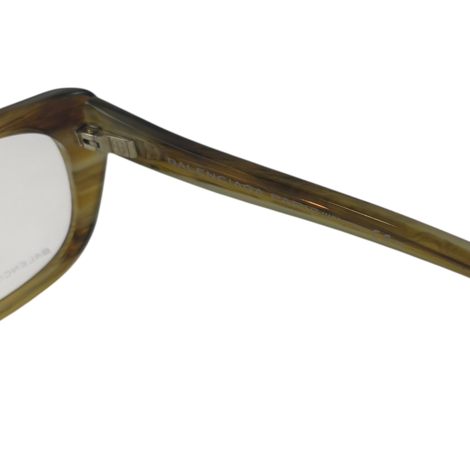 Balenciaga Paris Handmade Acetate Marble Glasses