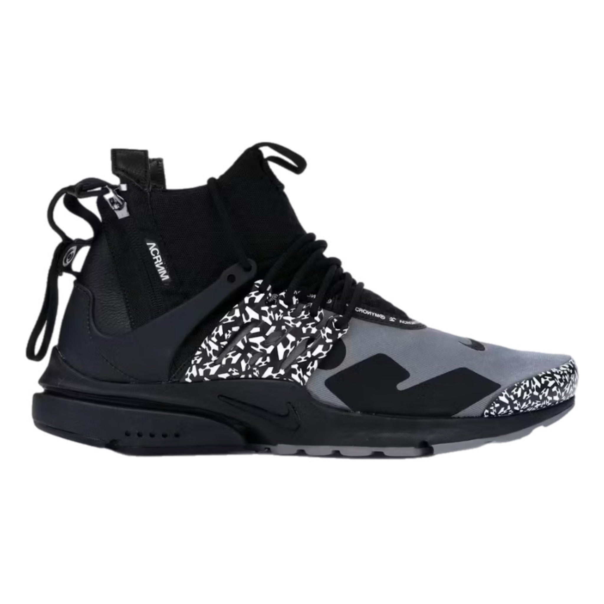 Nike x Acronym Presto Mid Cool Grey/ Black