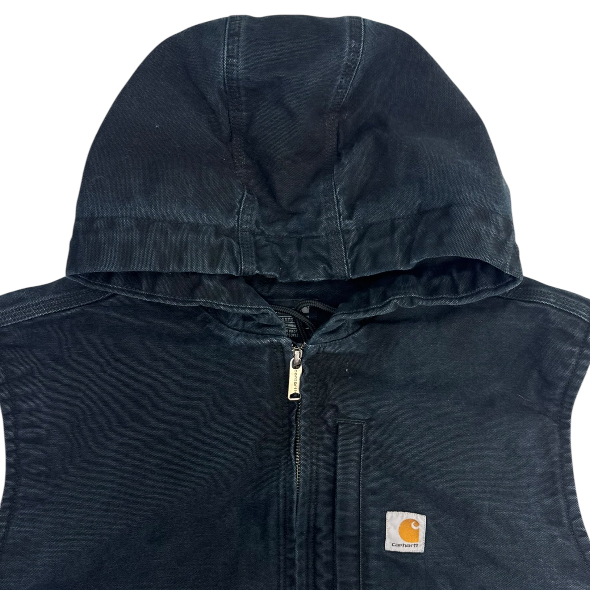 Carhartt Hooded Work Vest Black