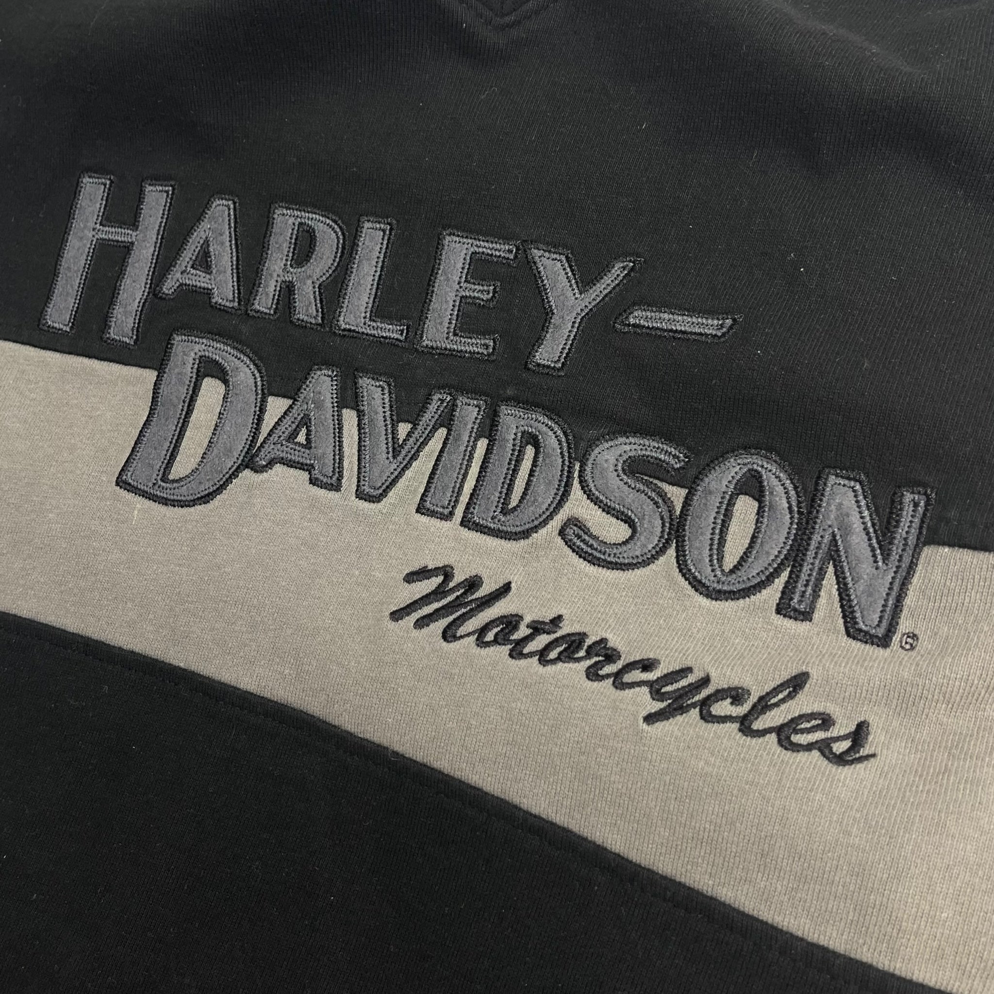 Vintage Harley Davidson Crewneck Sweatshirt Black