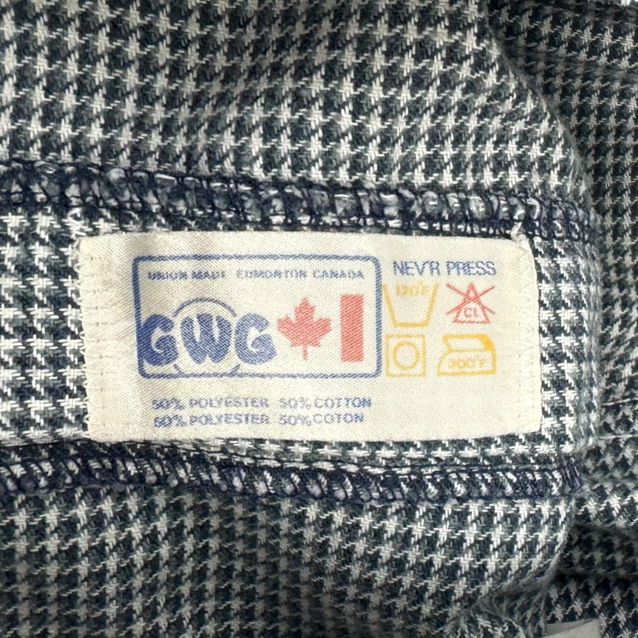Vintage GWG Pattern Trouser Pants
