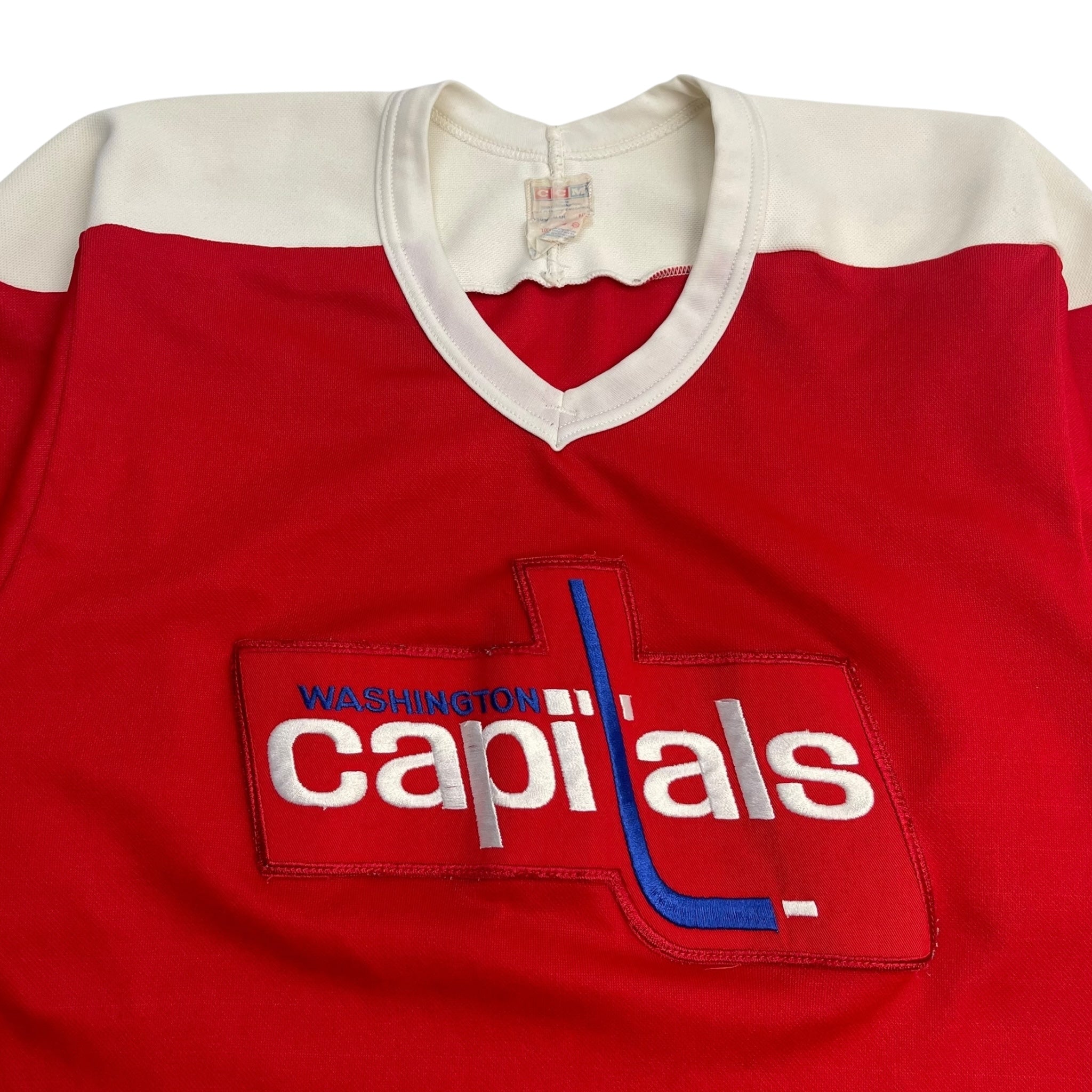 Vintage Washington Capitals CCM Knit Jersey