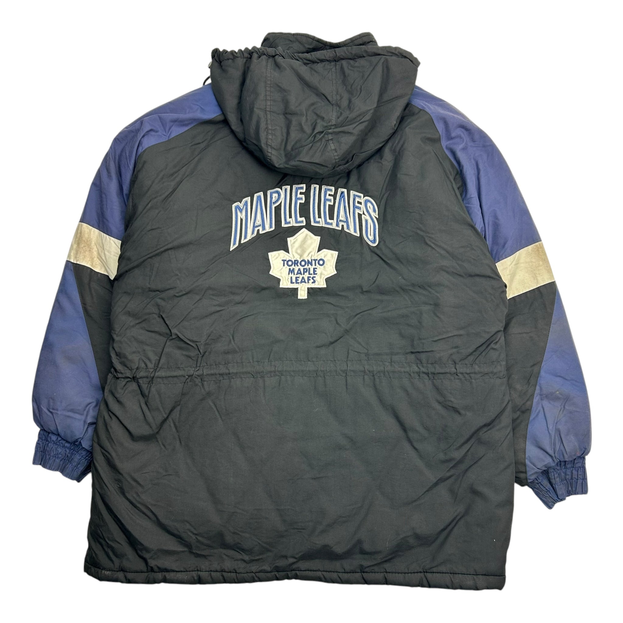 Vintage Toronto Maple Leafs Chalk Line Parka Jacket