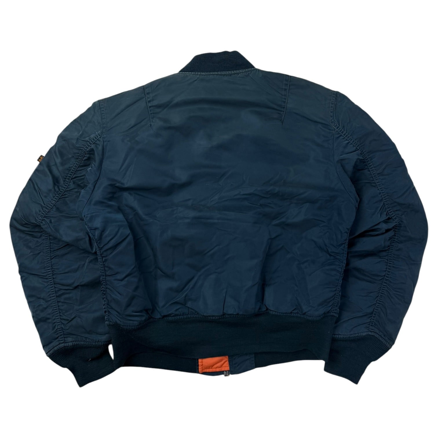Vintage Alpha Industries MA-1 Bomber Jacket Faded Marine