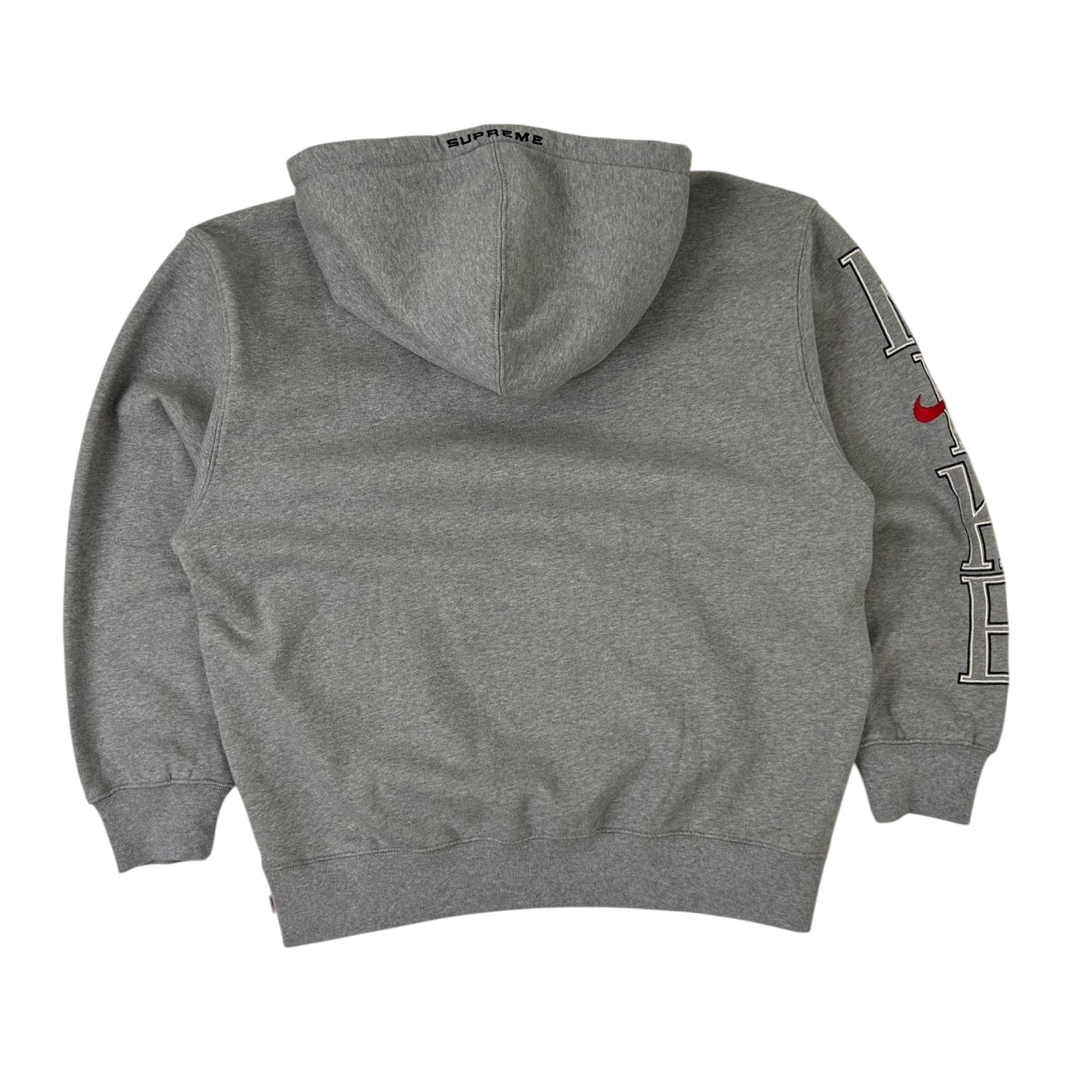 Supreme X Nike Hoodie Grey