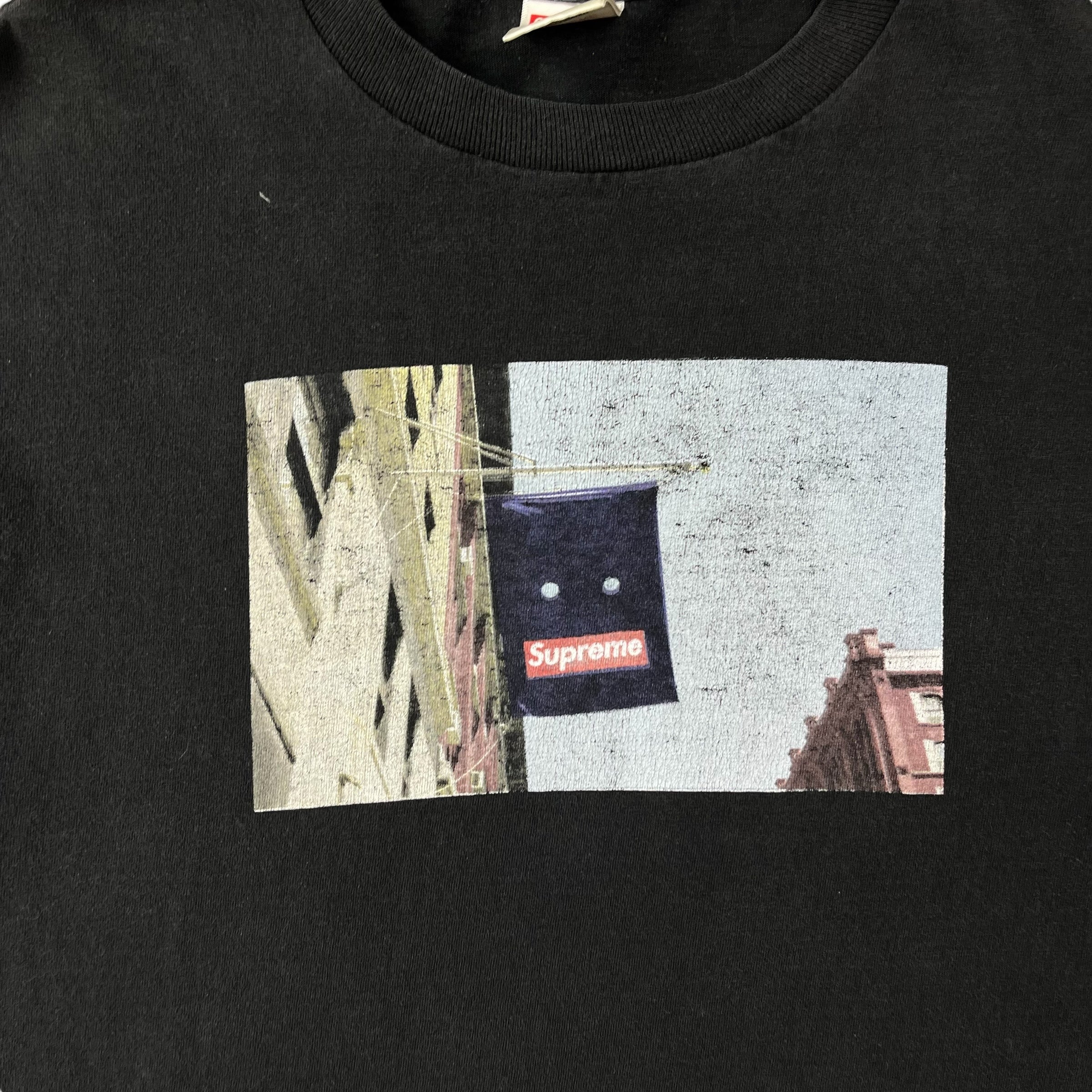 Supreme Banner Tee Black