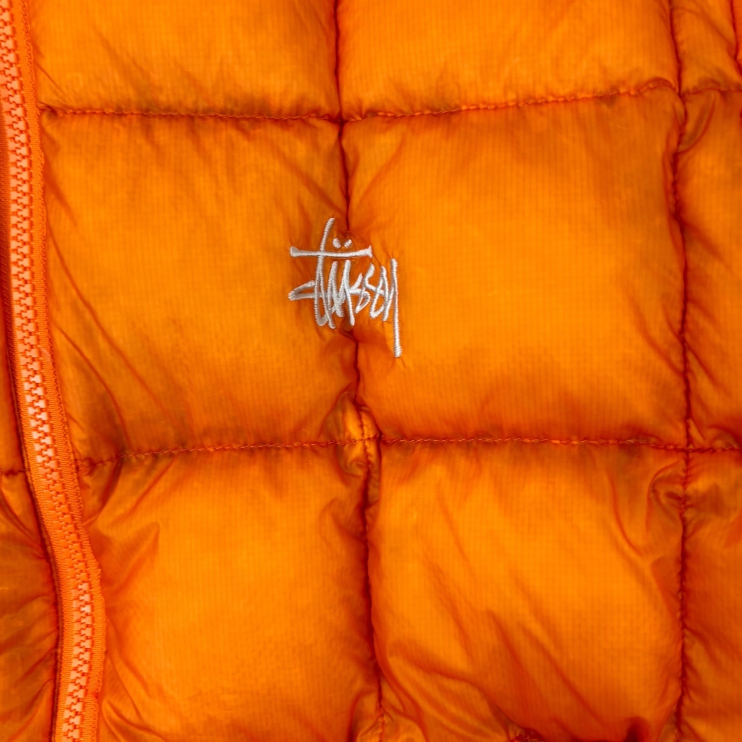 Stussy Midweight Puffer Jacket Orange