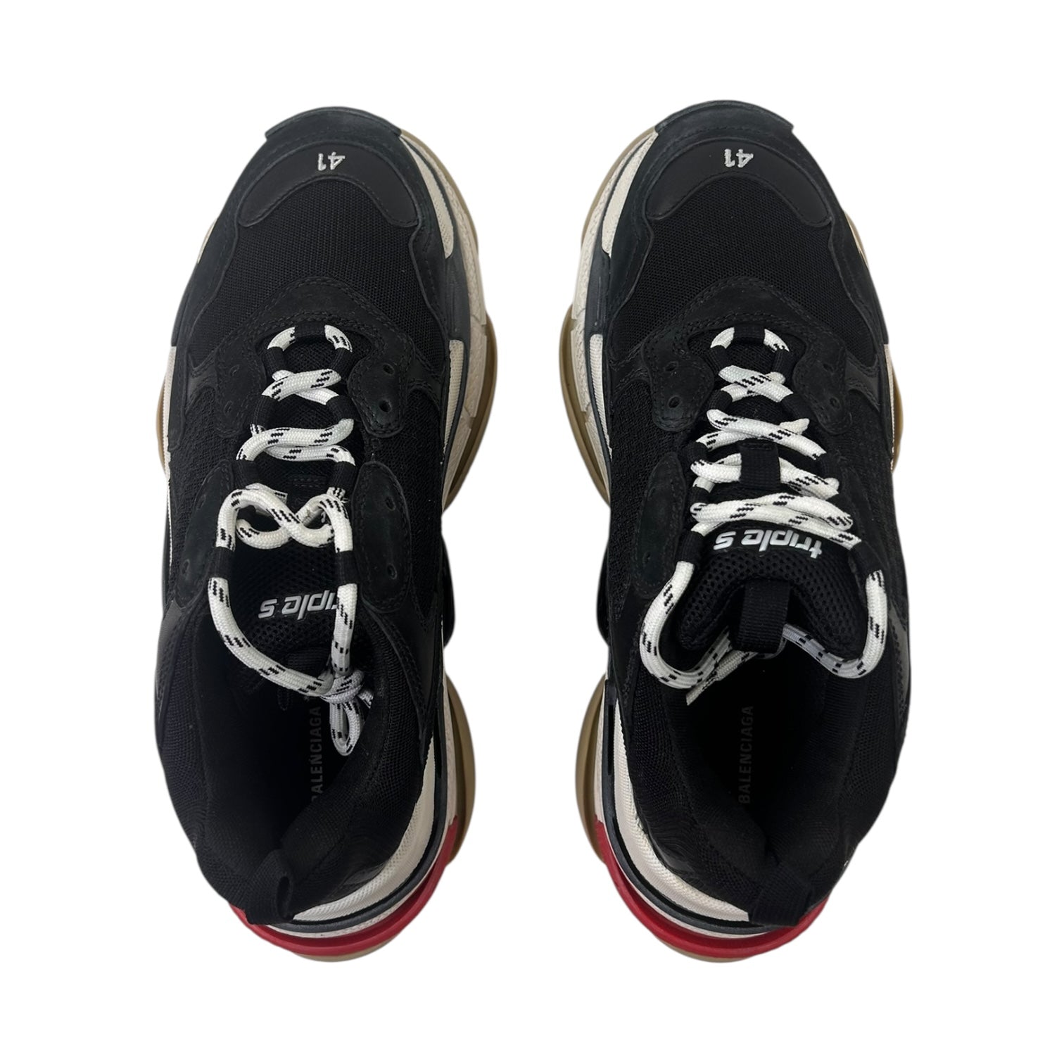 Balenciaga Triple S Sneaker Black/Red/White
