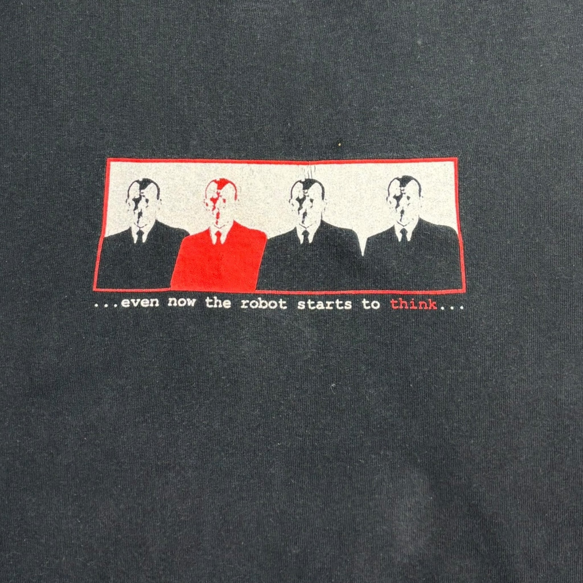 Vintage Thursday "Even Now The Robot Starts To Think..." T-Shirt