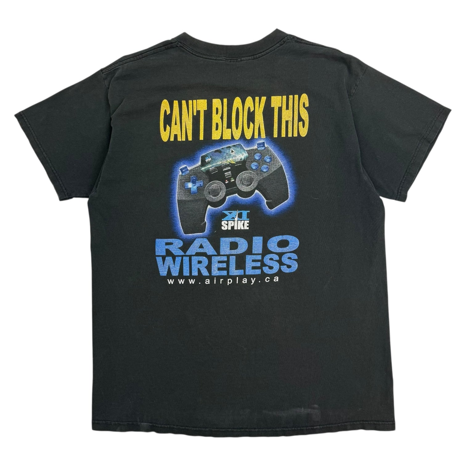 Vintage AirPlay Controller Tee Black