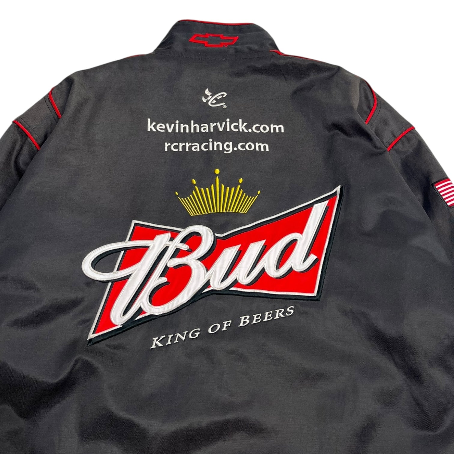 Vintage CHASE Budweiser NASCAR Racing Jacket