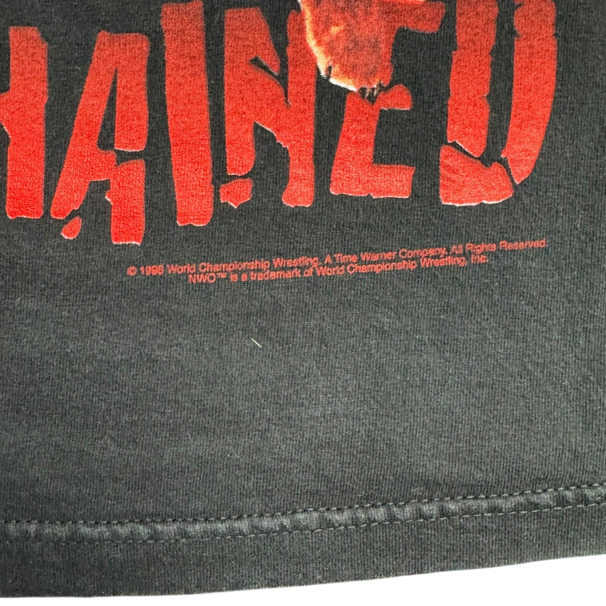1998 WCW NWO Red and Black T-Shirt