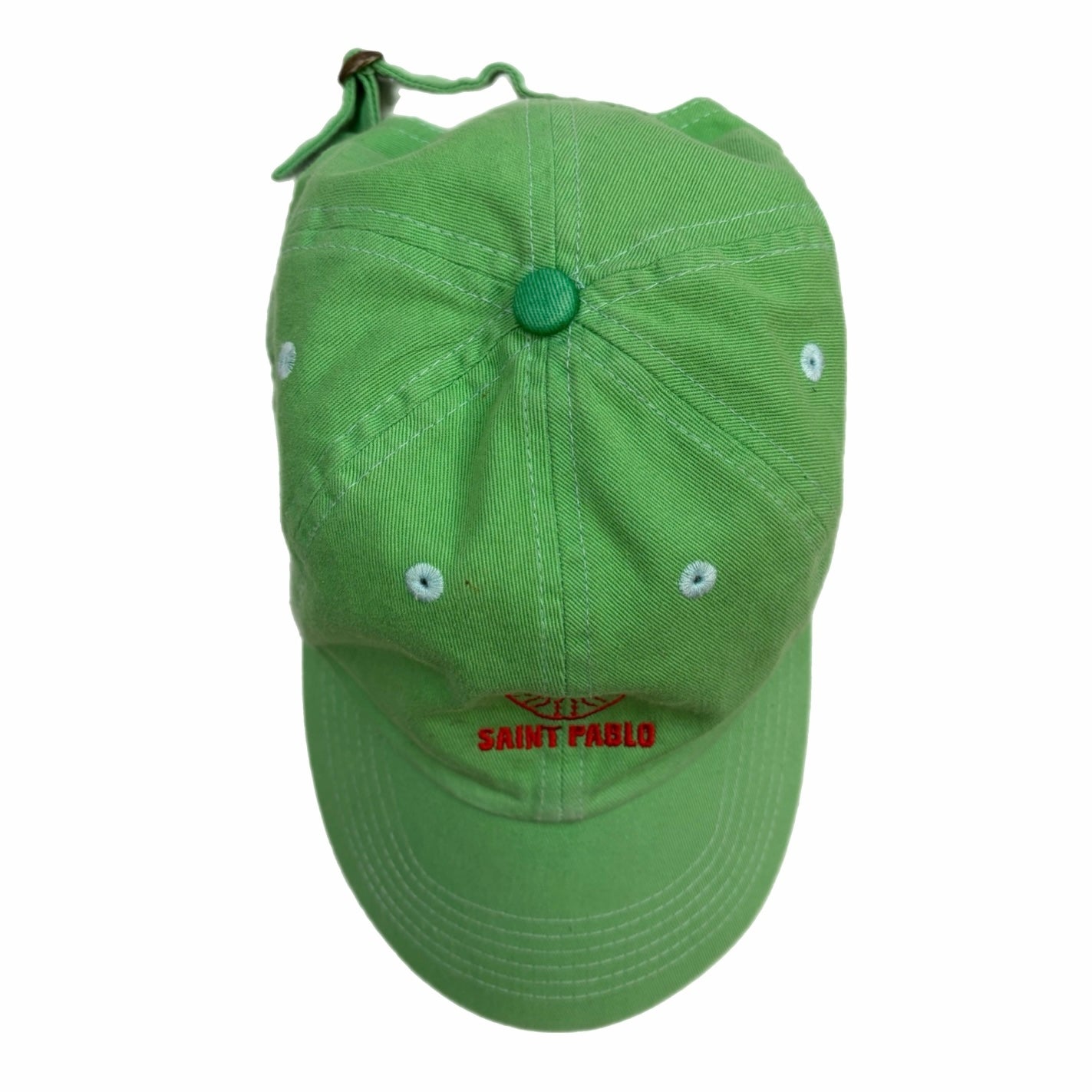 Kanye West Saint Pablo Dad Hat Mint Green/Red