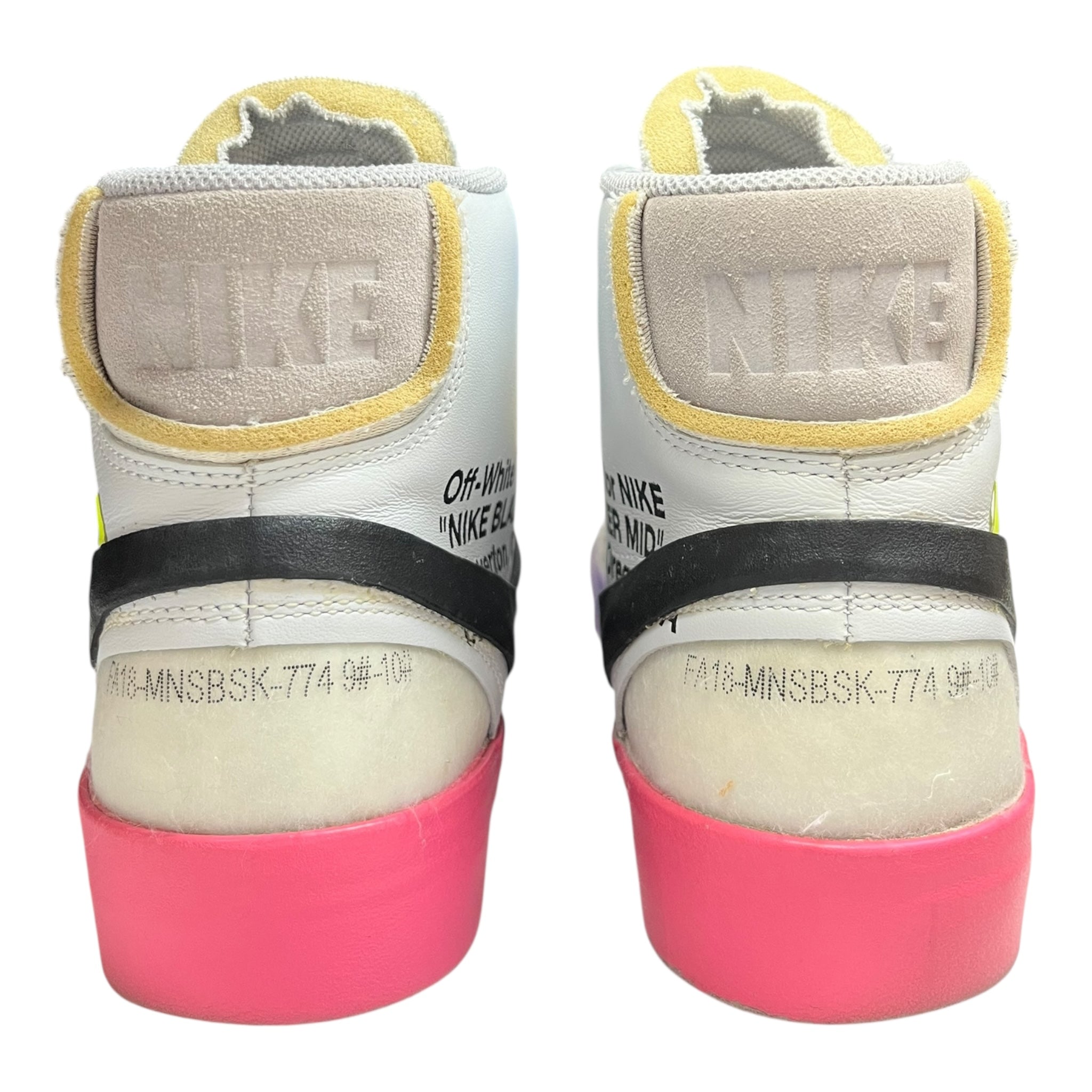 Nike Blazer Mid Off-White Wolf Grey Serena Queen (Used)