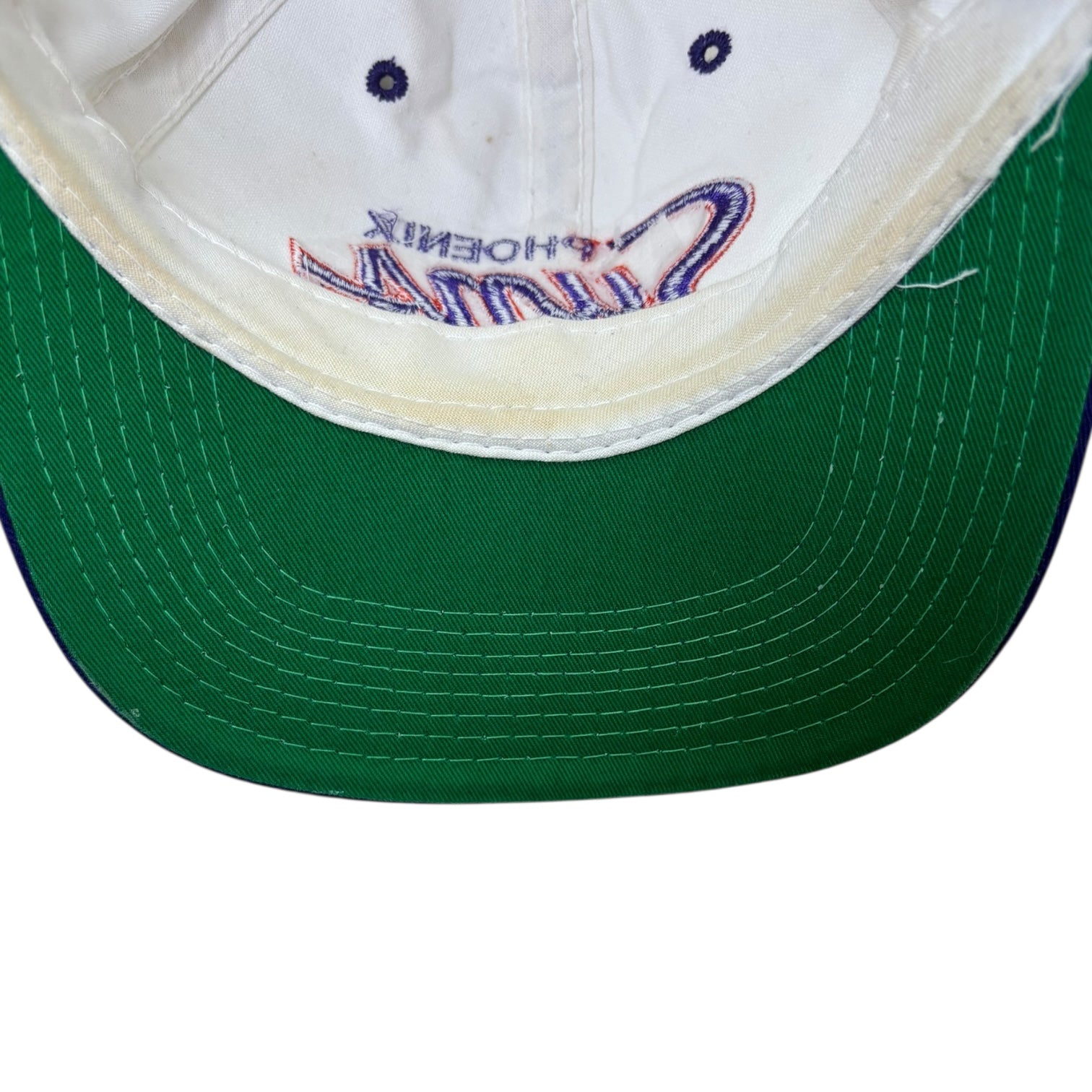 Vintage Phoenix Suns SnapBack Hat White