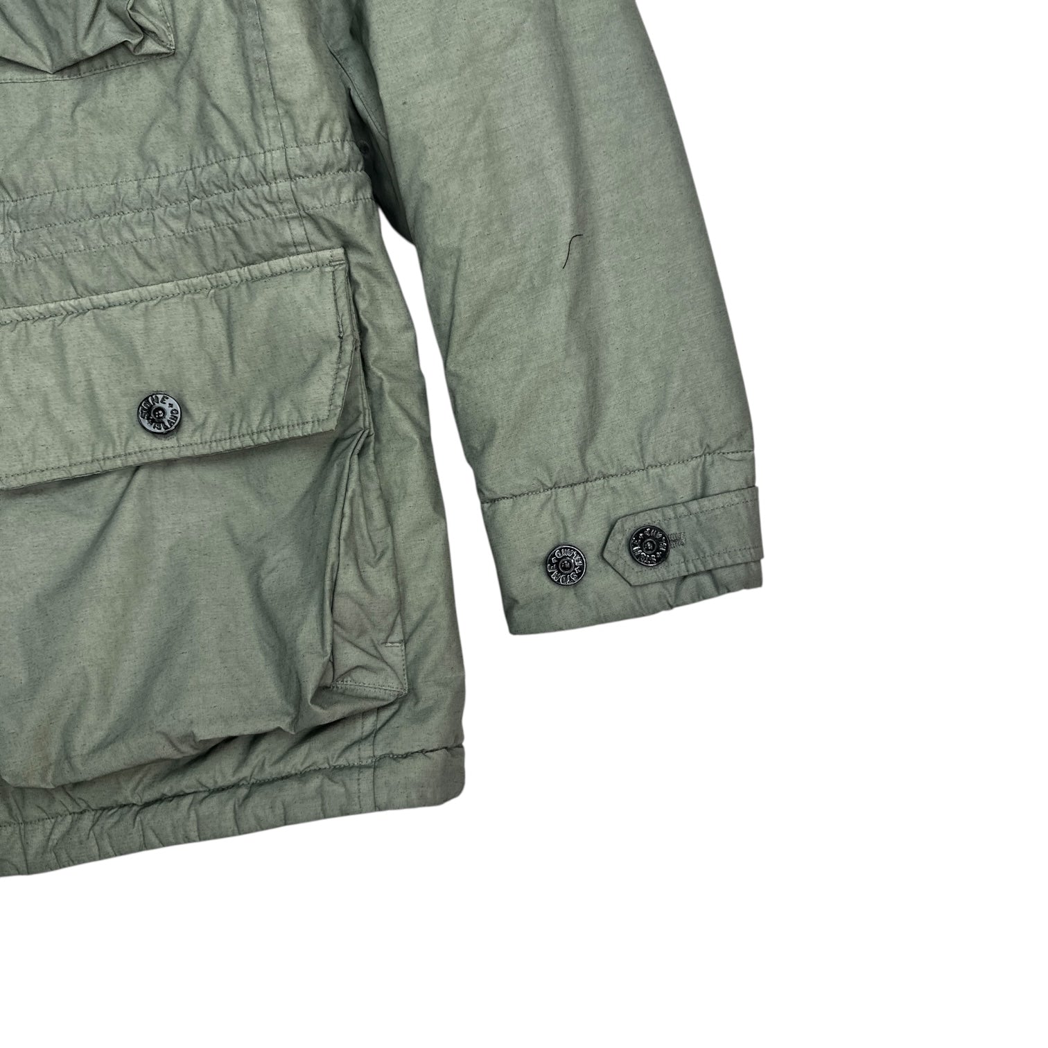 Stone Island Naslan Light Watro Field Jacket Sage Green