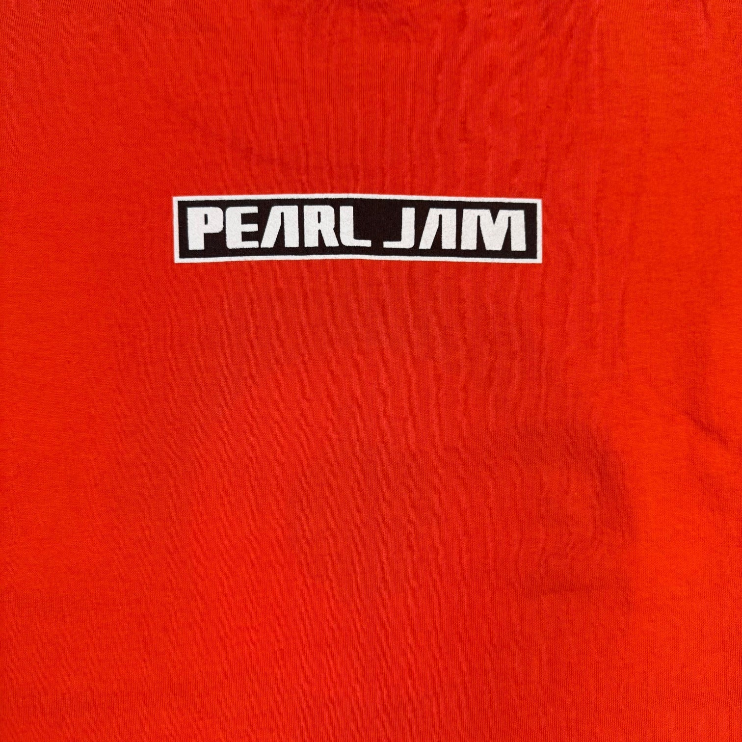 1995 Pearl Jam Tour Tee Orange