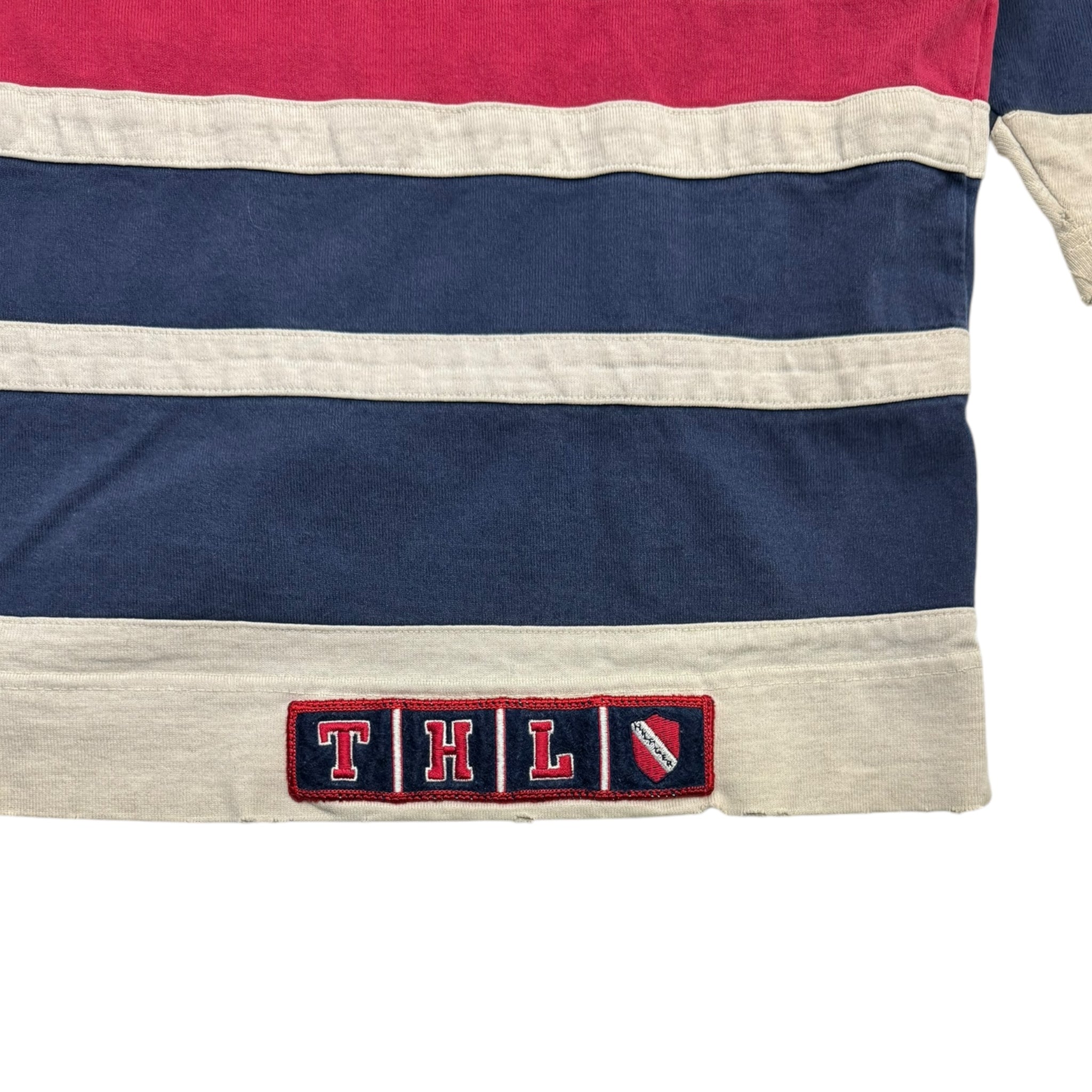 Vintage Tommy Hilfiger Hockey Jersey Felt Logo