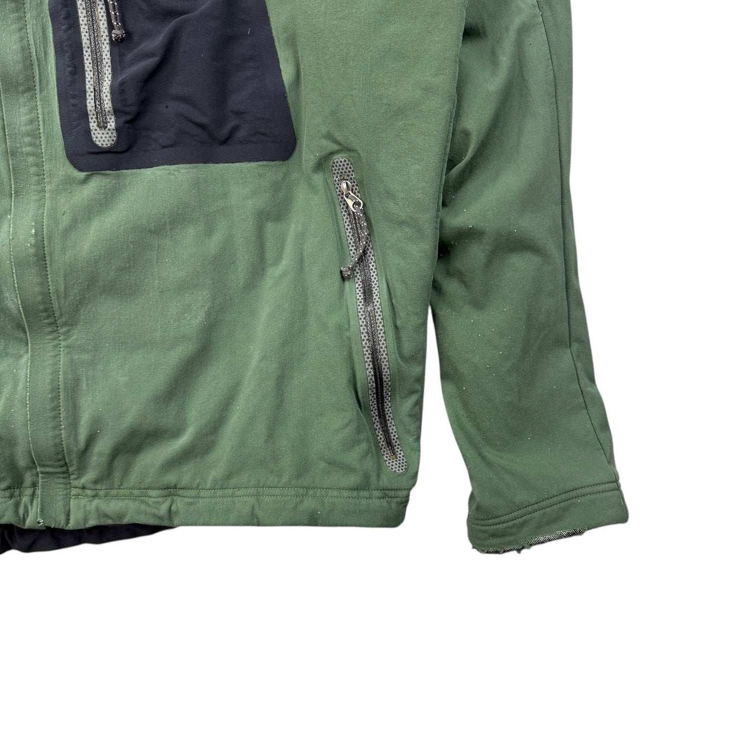 Vintage Mountain Hard Wear Soft Shell Jacket Green