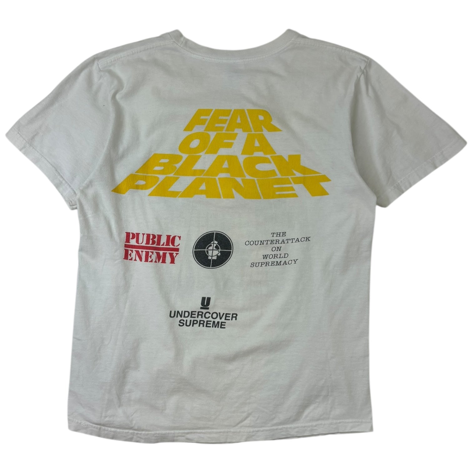 Supreme x Undercover x Public Enemy White House T-Shirt White