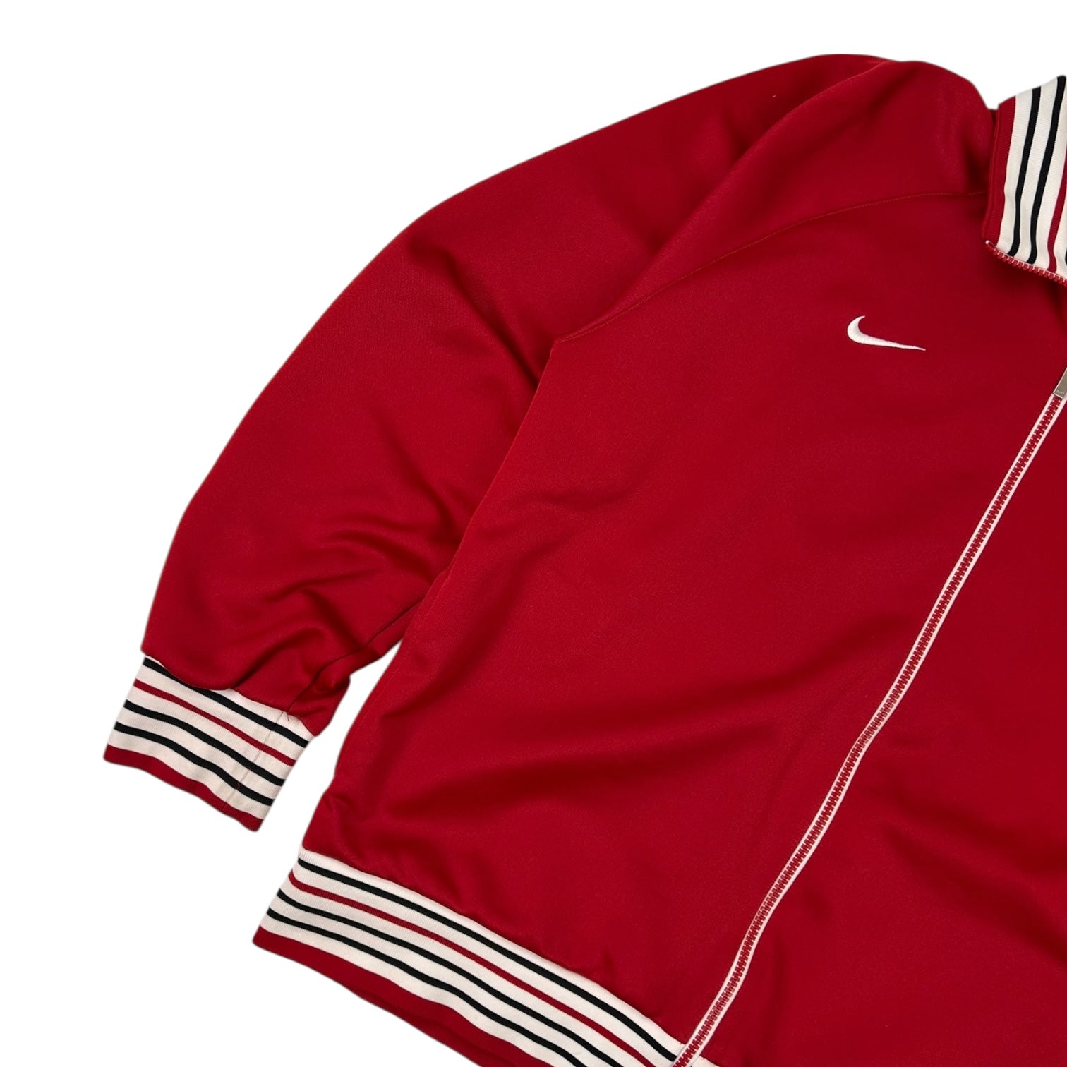 Vintage Nike Manchester United Track Jacket Red