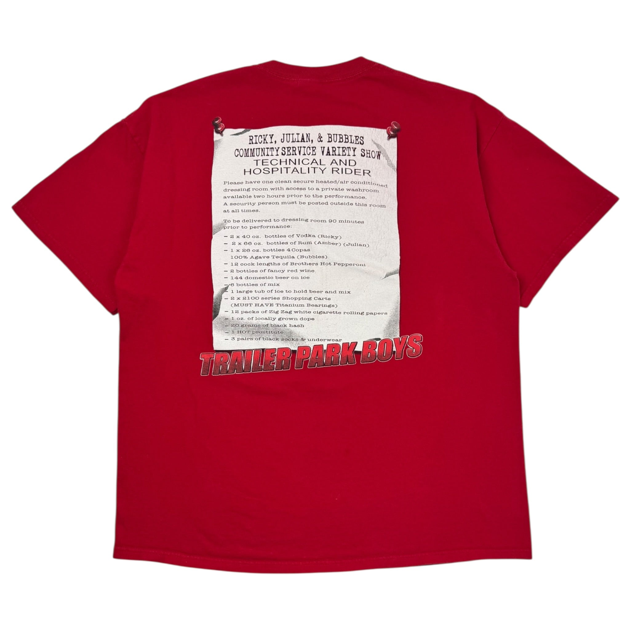 2009 Trailer Park Boys “Community Service” T-Shirt