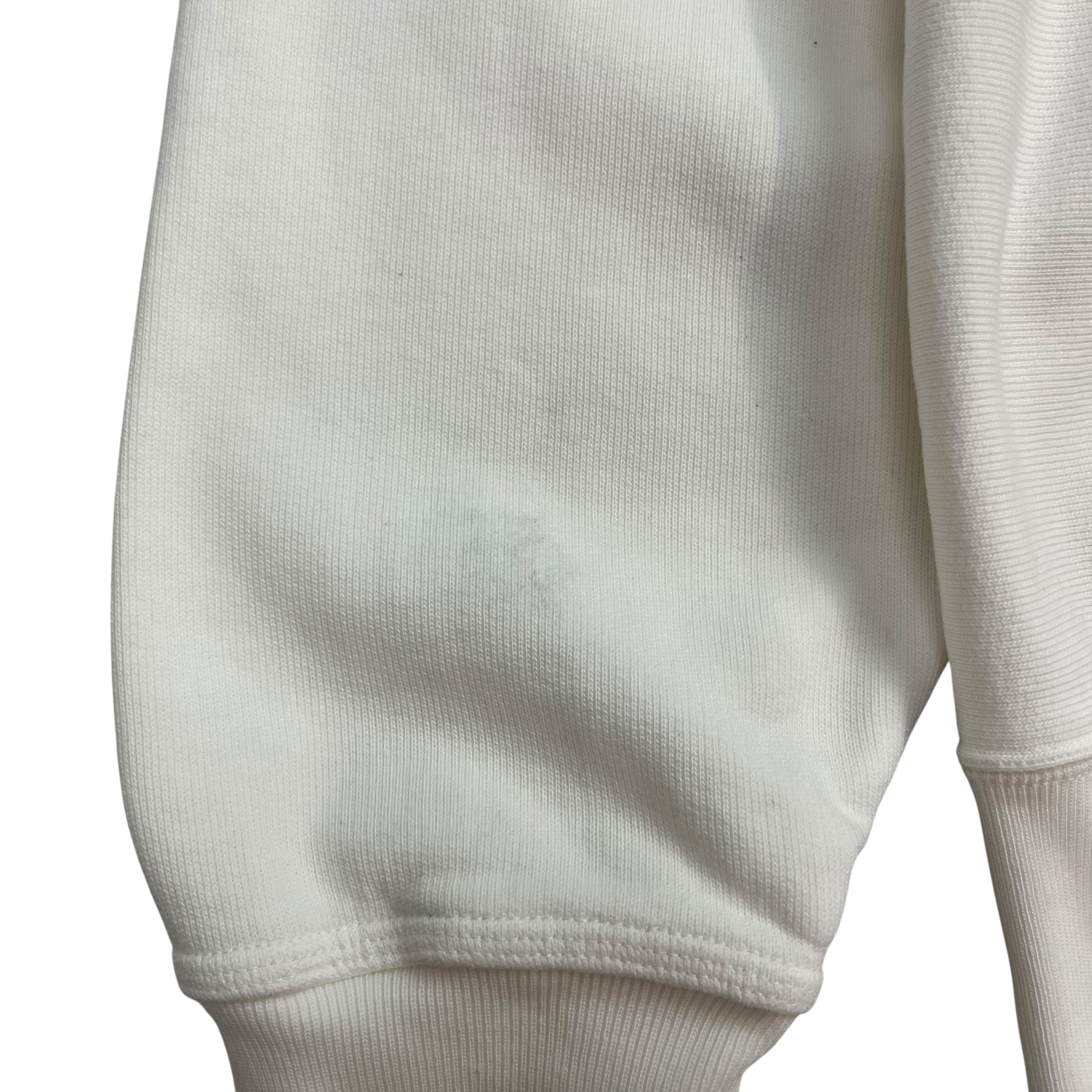 Stussy Blank Hoodie White