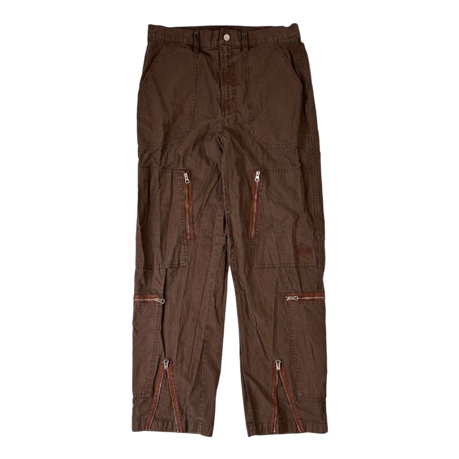 Stussy Ripstop Flight Pants Brown