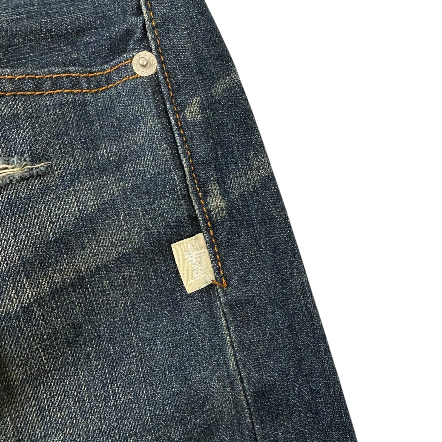 Vintage Y2K Bape x Stüssy Denim Jeans