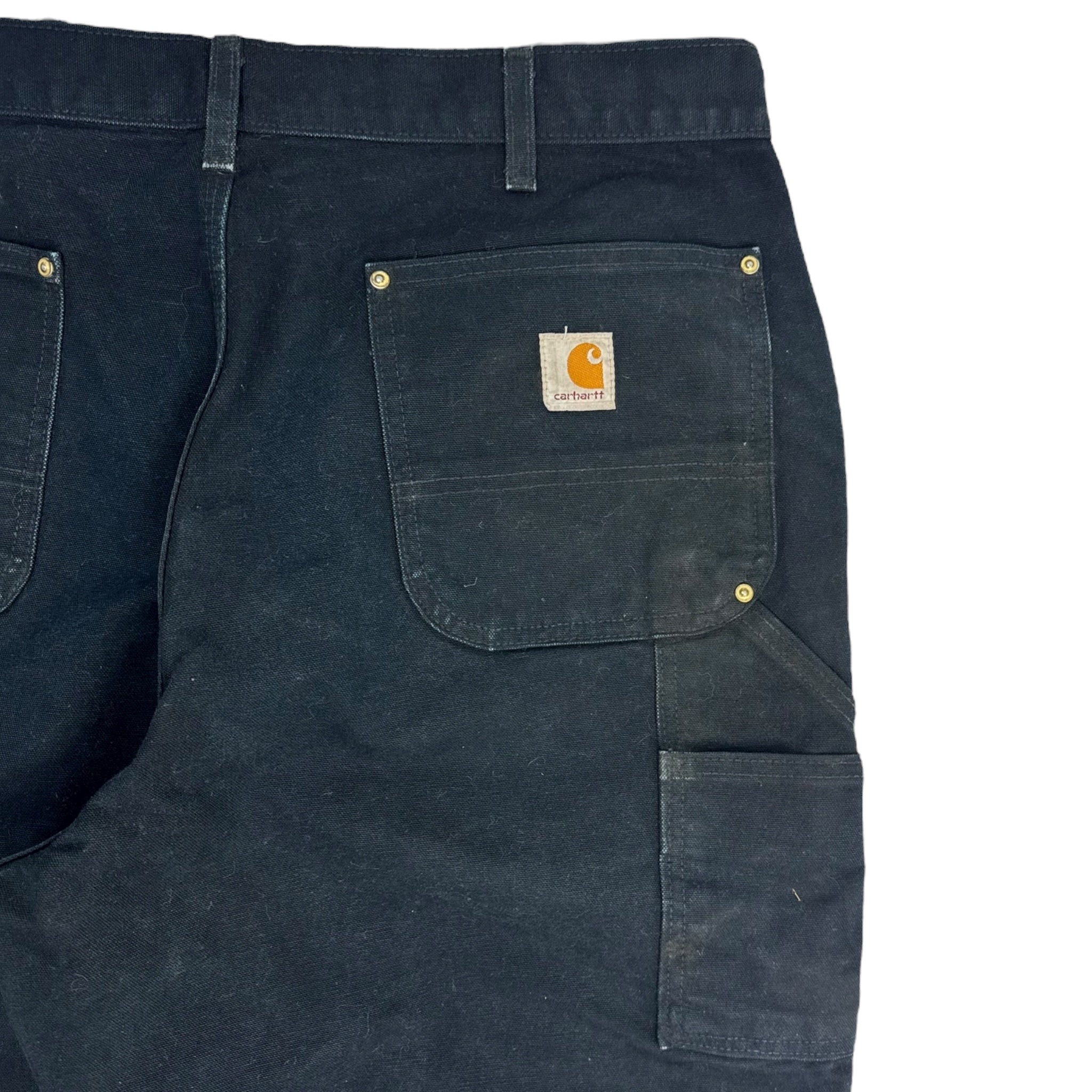 Vintage Carhartt Double Knee Bottoms Black
