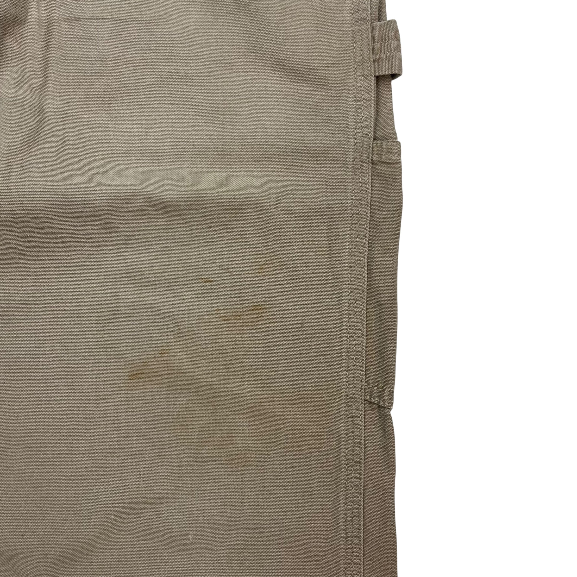 Vintage Carhartt Dungaree Pants Beige