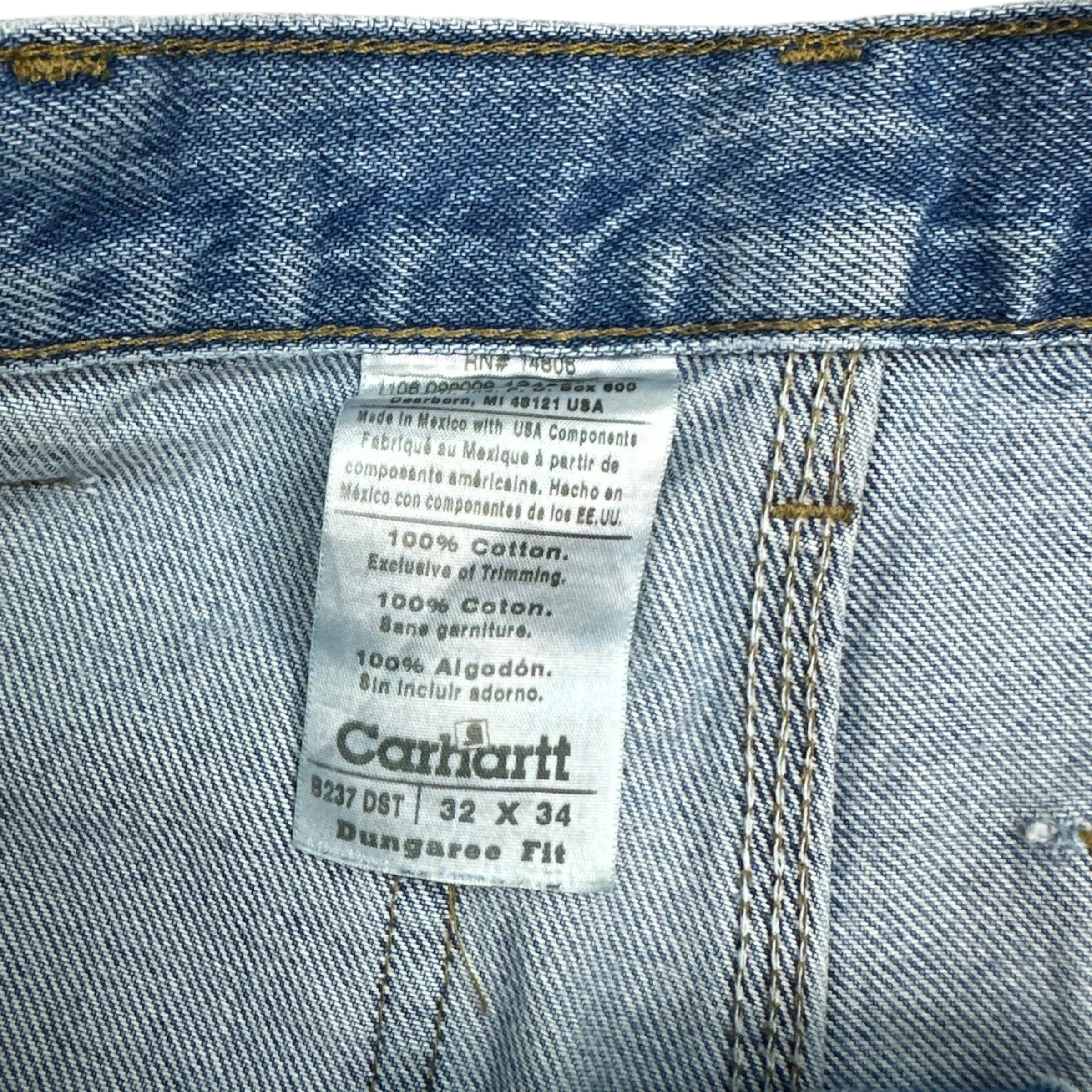 Vintage Carhartt Denim Cargo Pants