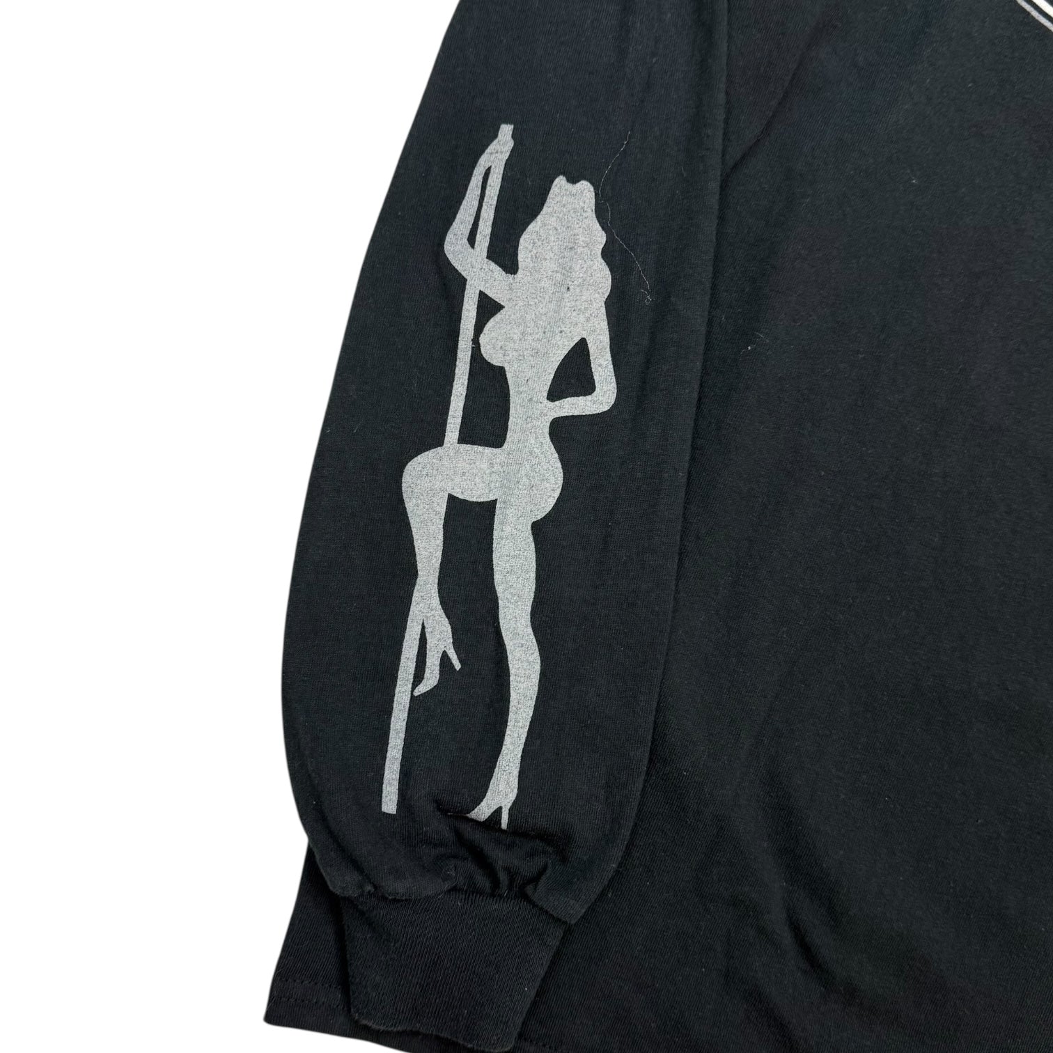 Vintage Strip Club Baggers L/S Tee Black