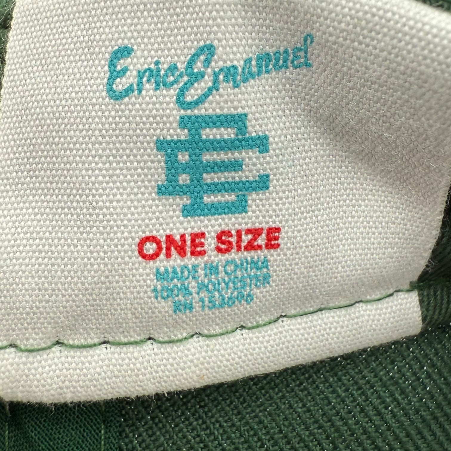 Eric Emanuel EE Basic Hat Green/White