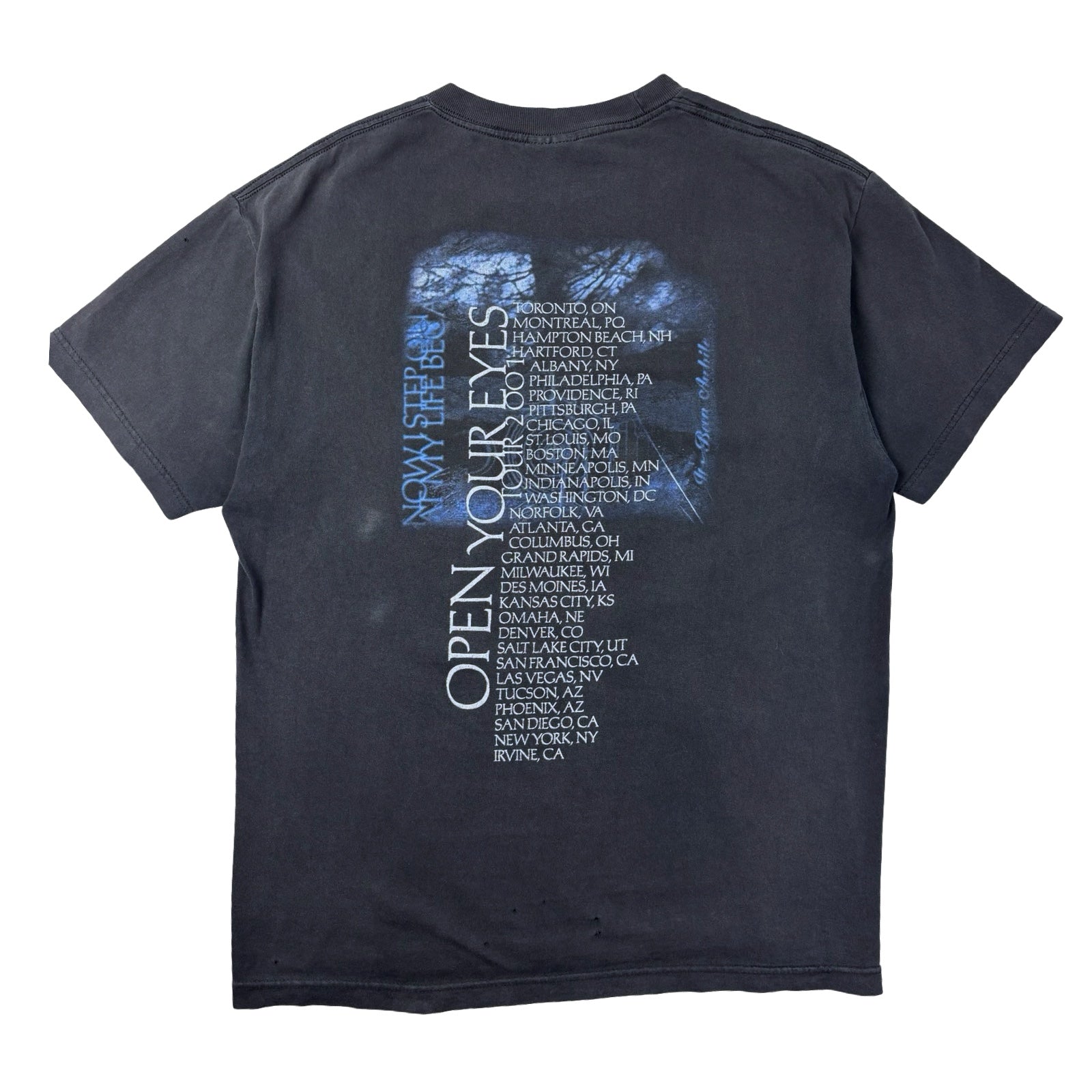 2001 Staind “Open Your Eyes” Tour T-Shirt