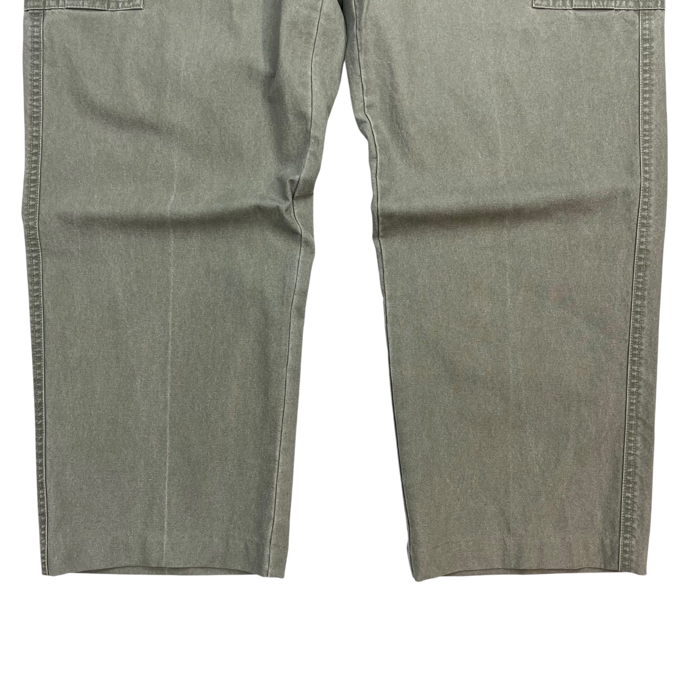 Vintage LL Bean Cargo Pants Army Green