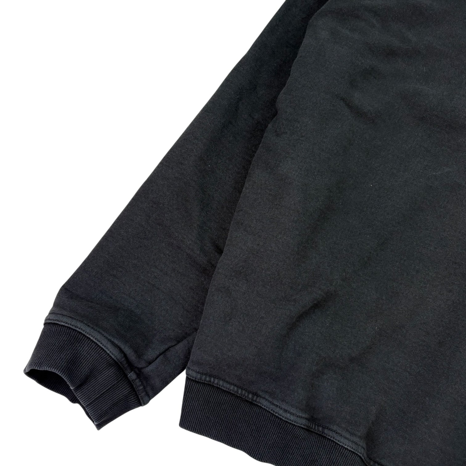 Maison Margiela Reversed Logo Hoodie Black