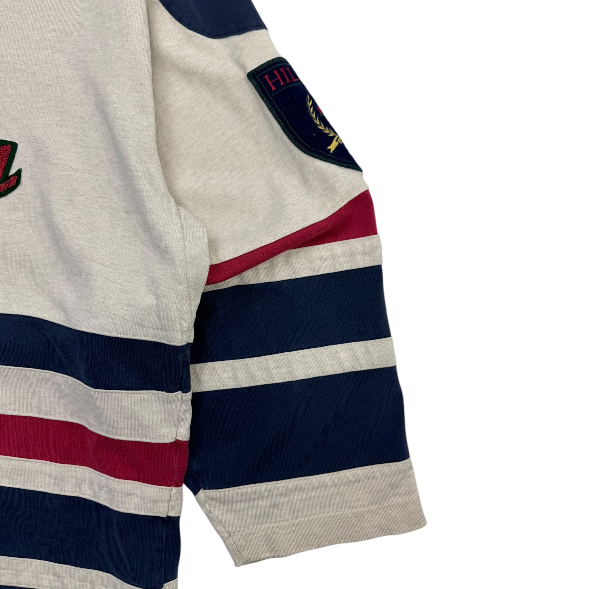 Vintage Tommy Hilfiger Hockey Jersey Felt Logo