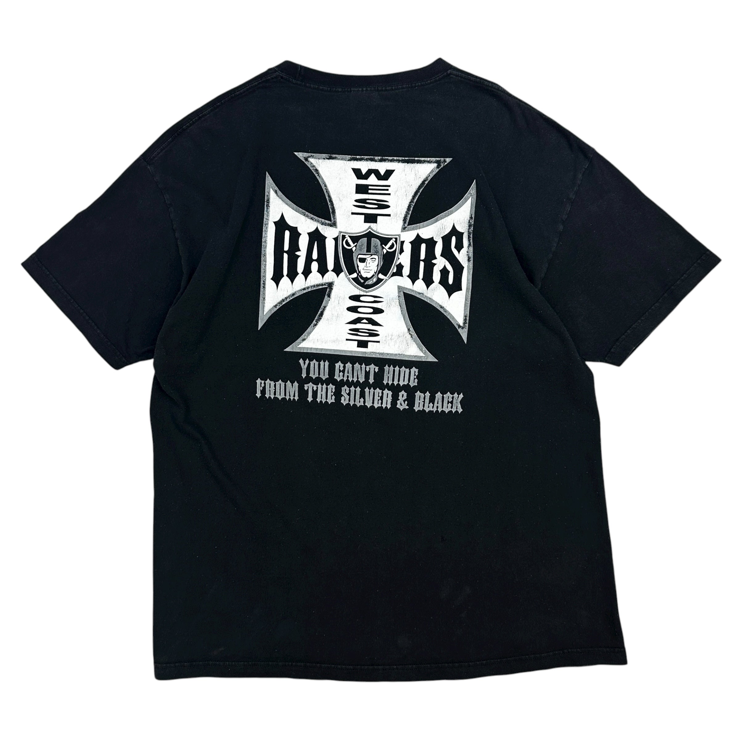 Vintage Oakland Raiders West Coast Tee Black