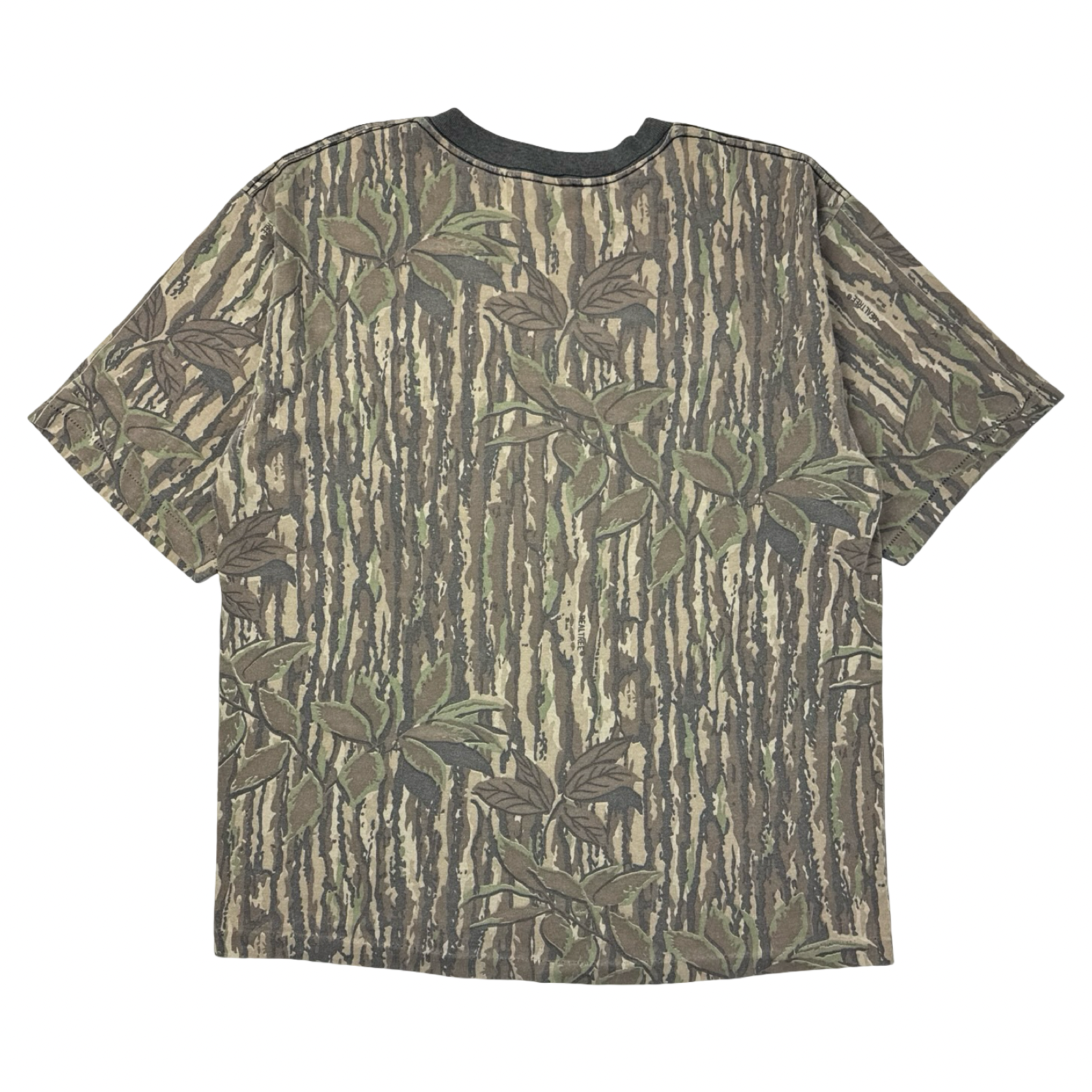 Vintage Treebark Camo Pocket T-Shirt