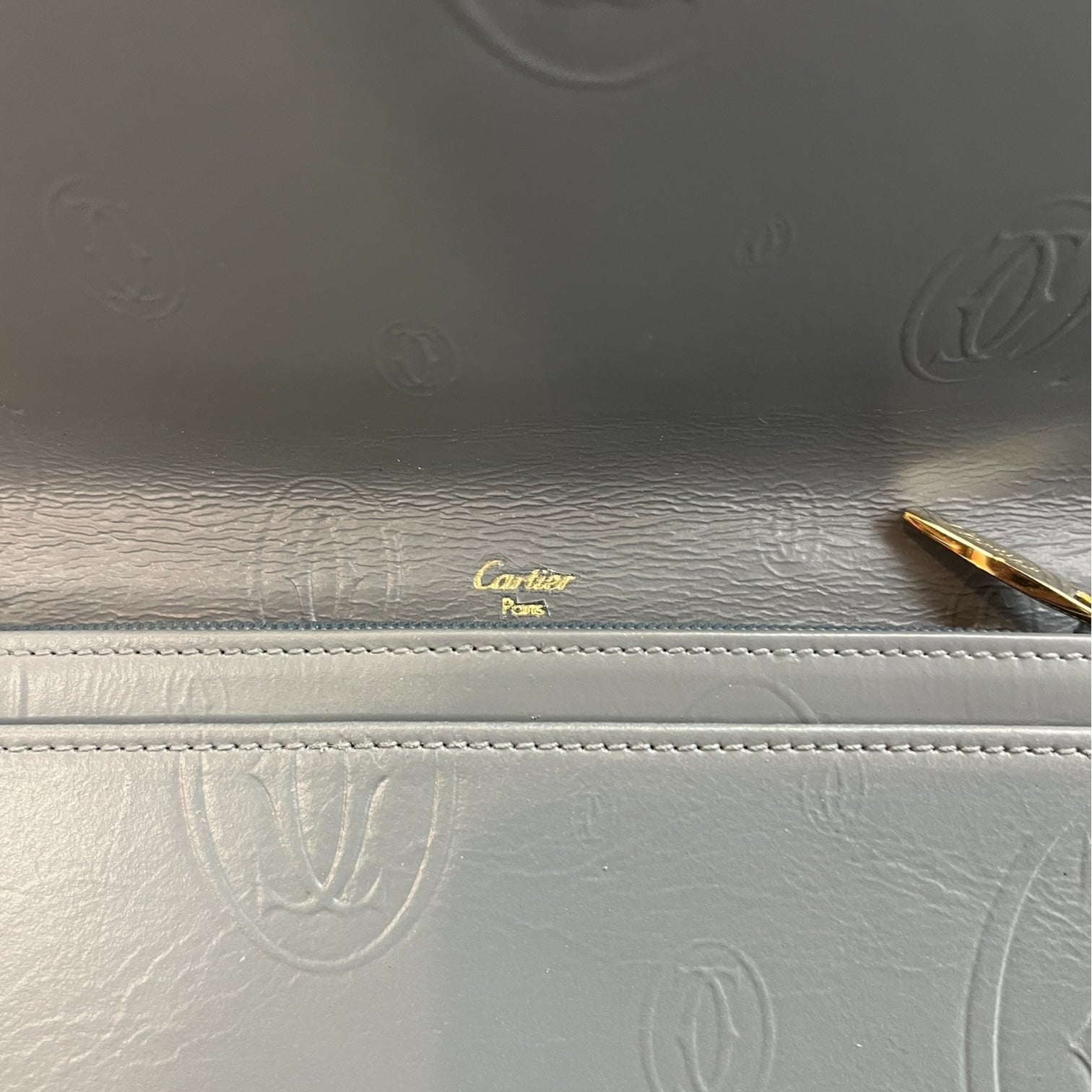 Cartier Happy Birthday Wallet Grey