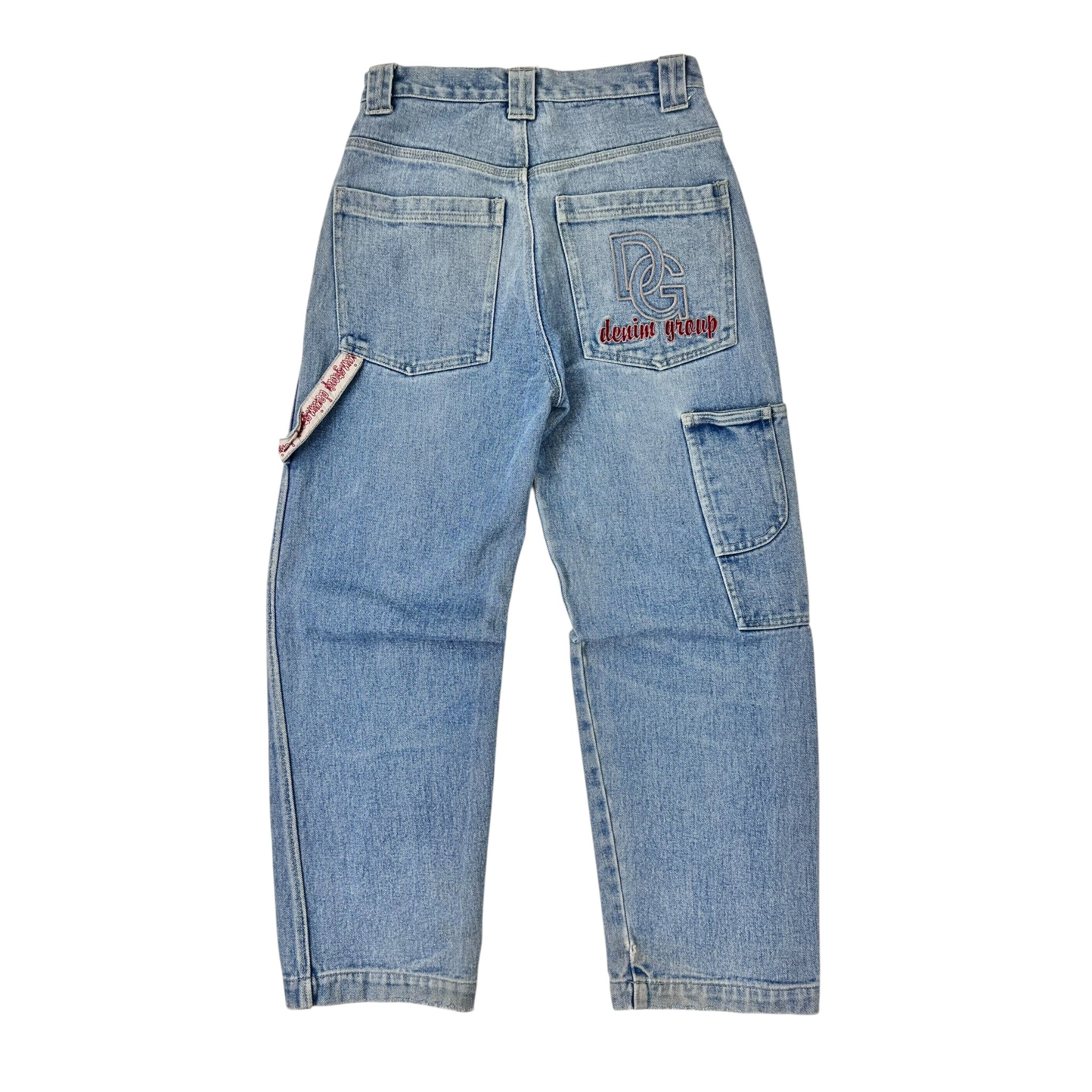 (W) Vintage Denim Group Light Wash Jeans