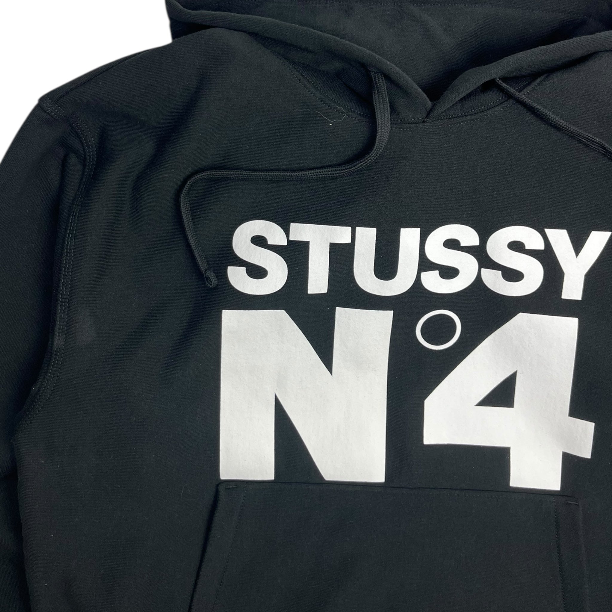 Stussy No. 4 Hoodie Black