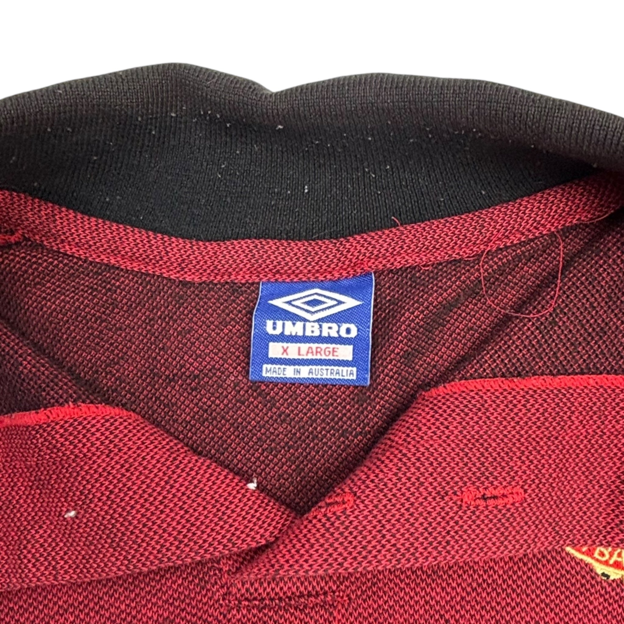 Vintage Manchester United Football Club Collared Shirt